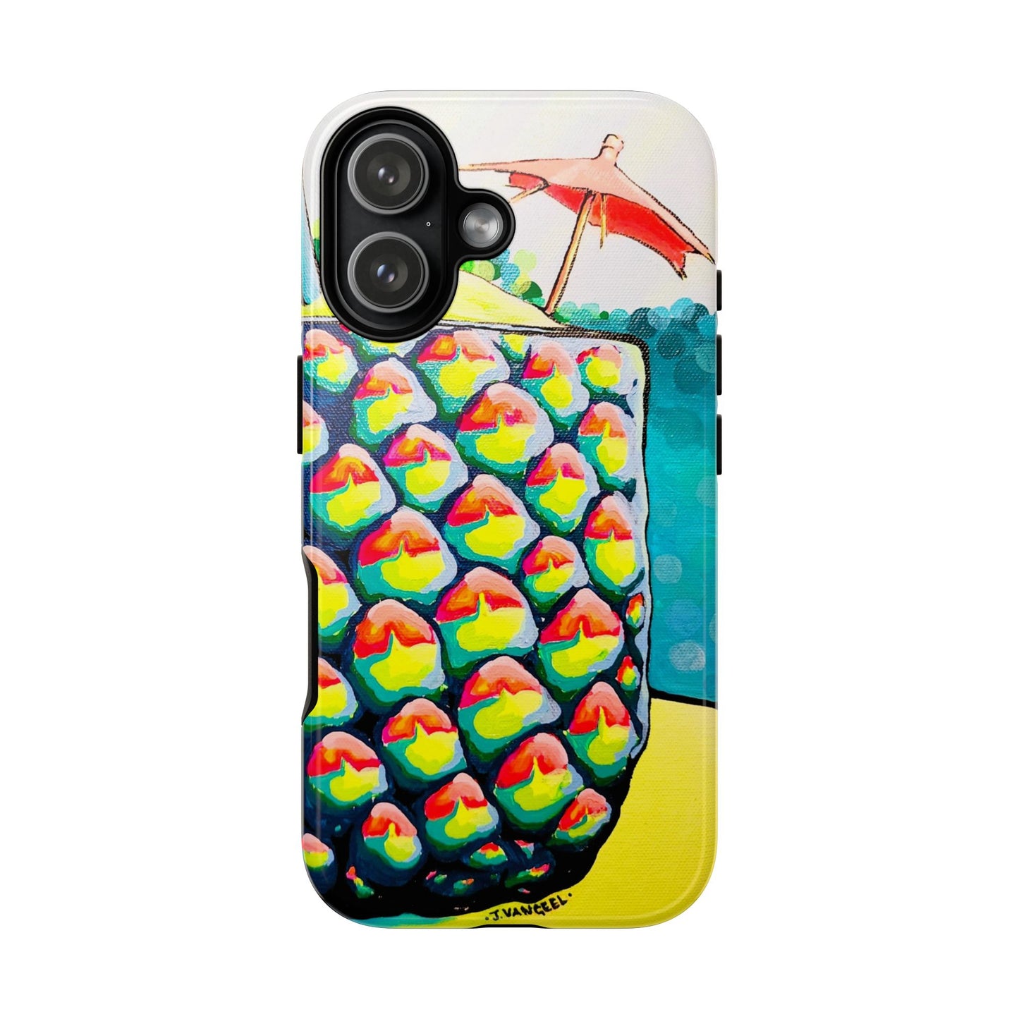 Neon Piña Colada Tough Phone Case