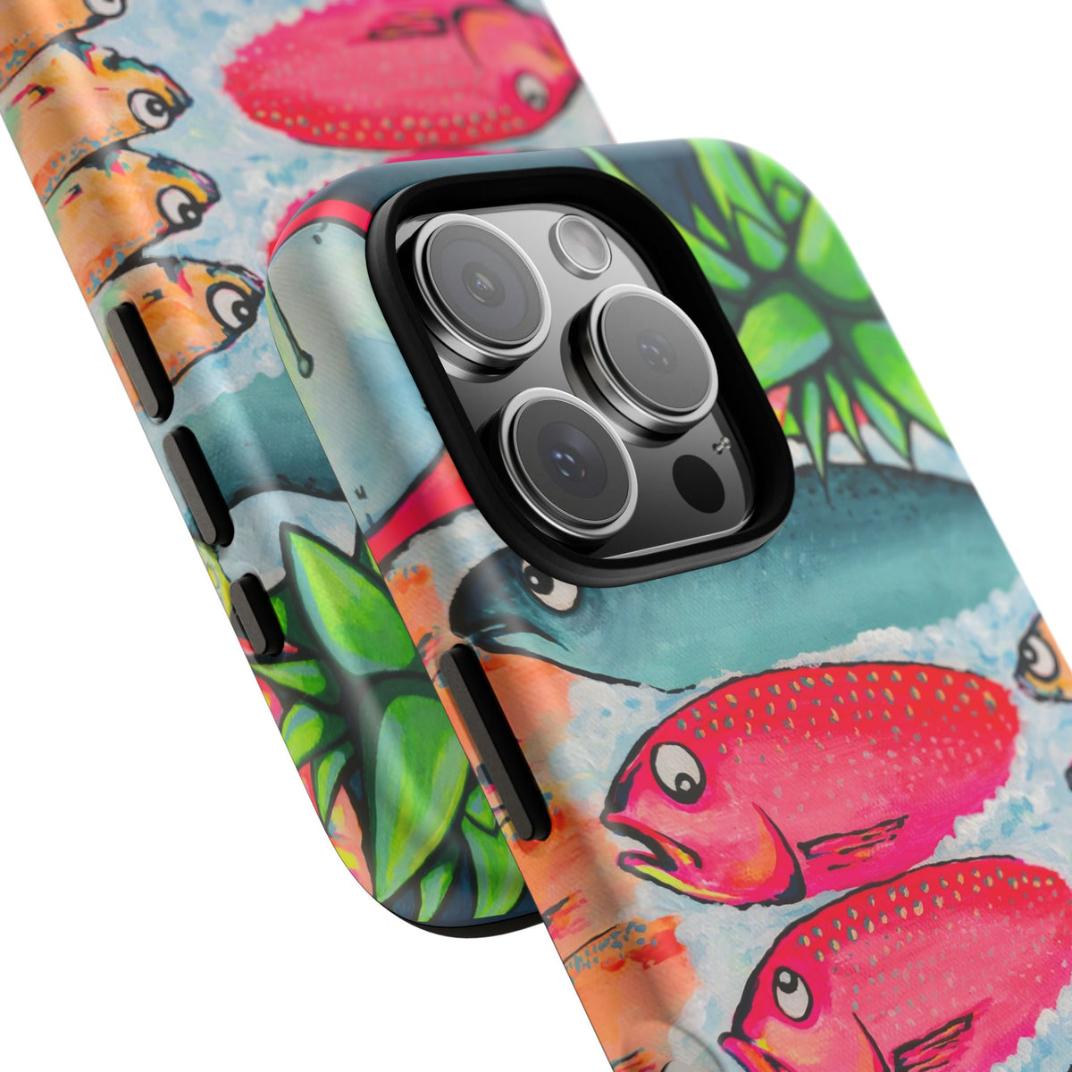 Neon Cabo Fish Market Tough Phone Case