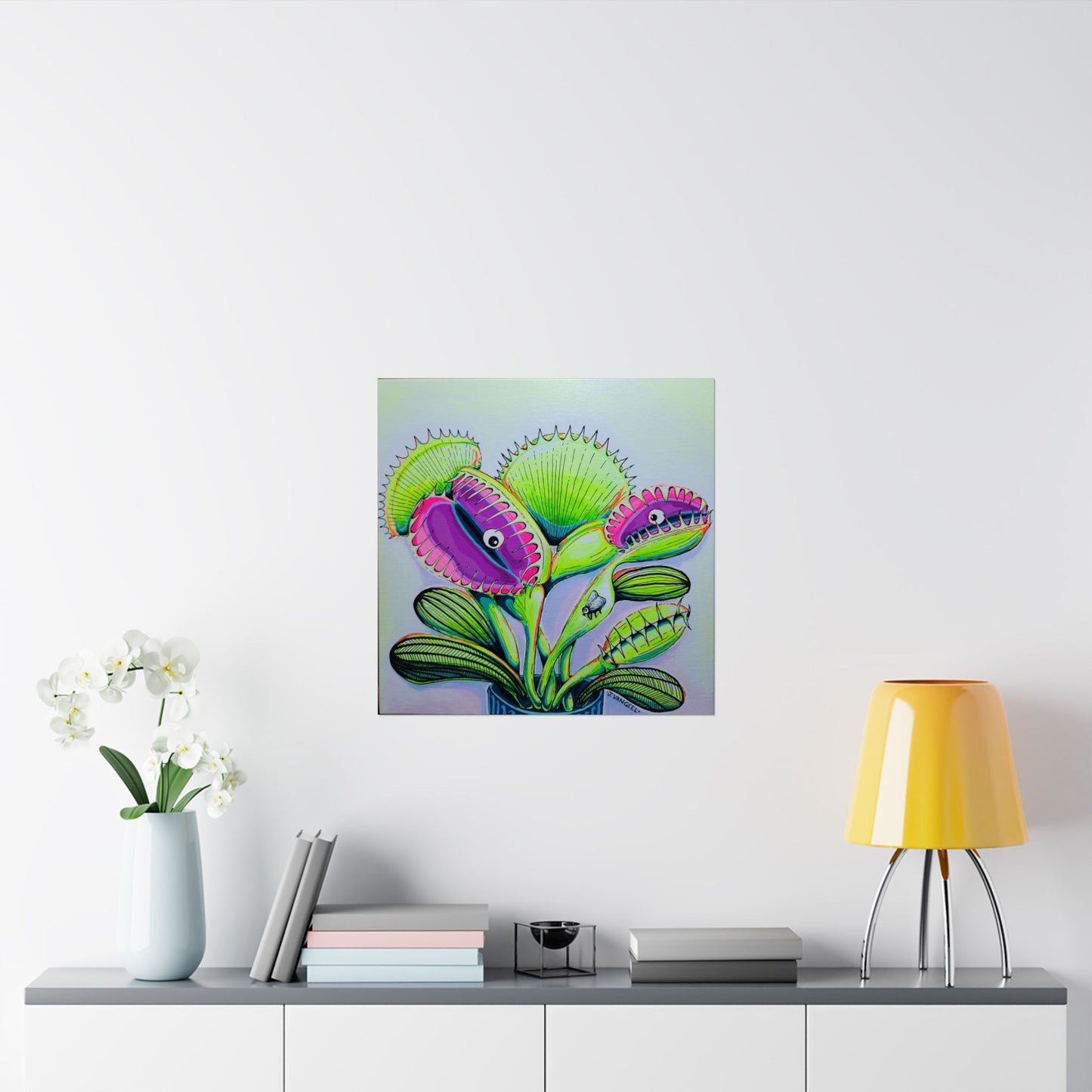 Cyclops Venus Fly Trap Giclée Art Poster