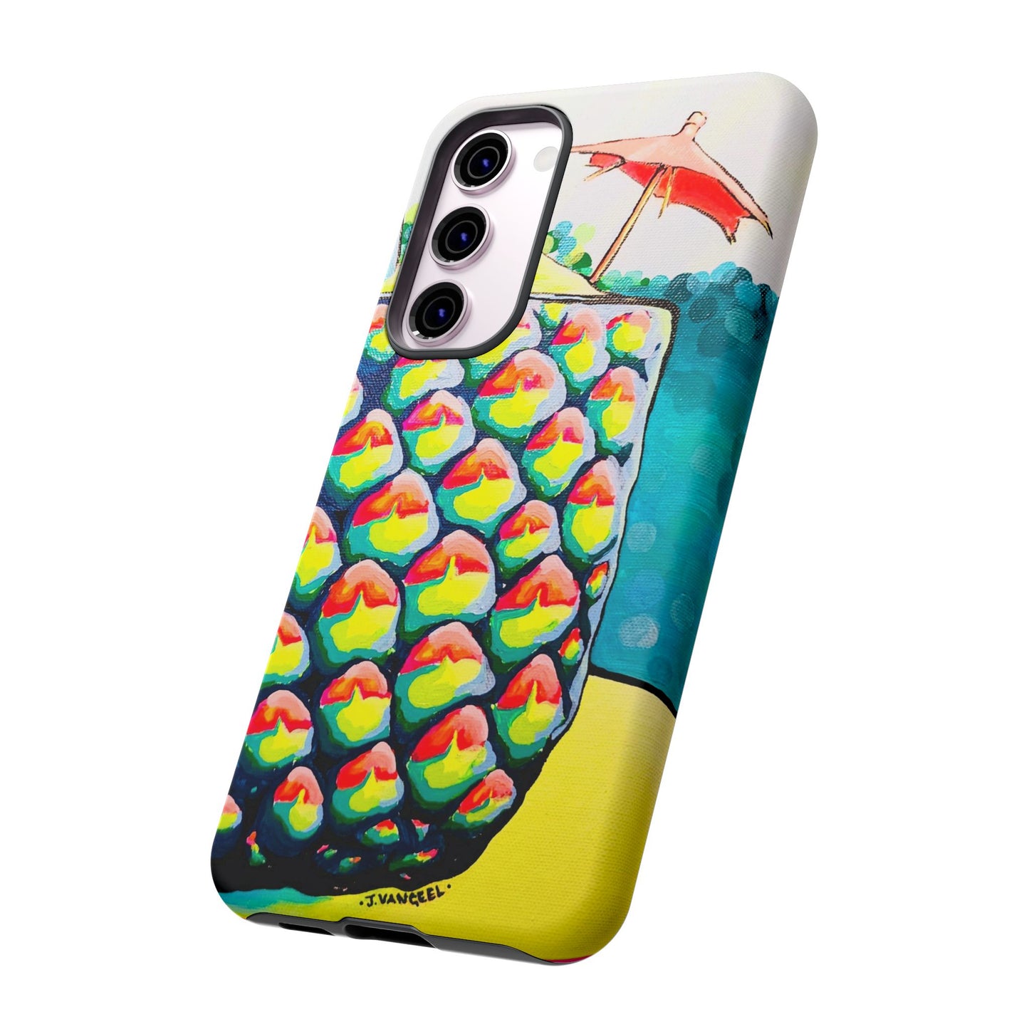 Neon Piña Colada Tough Phone Case