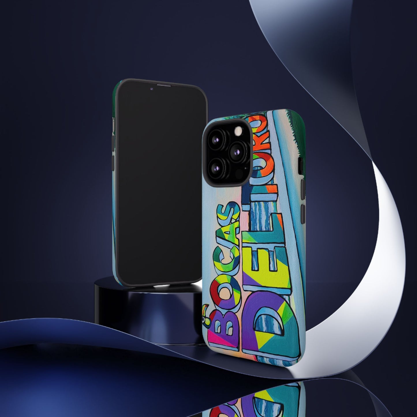Bocas Del Toro Sign Tough Phone Case