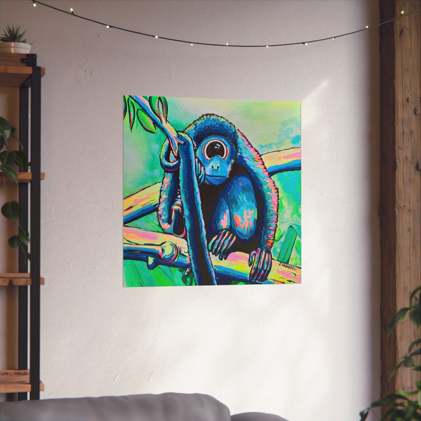 Cyclops Monkey Bocas Giclée Art Poster