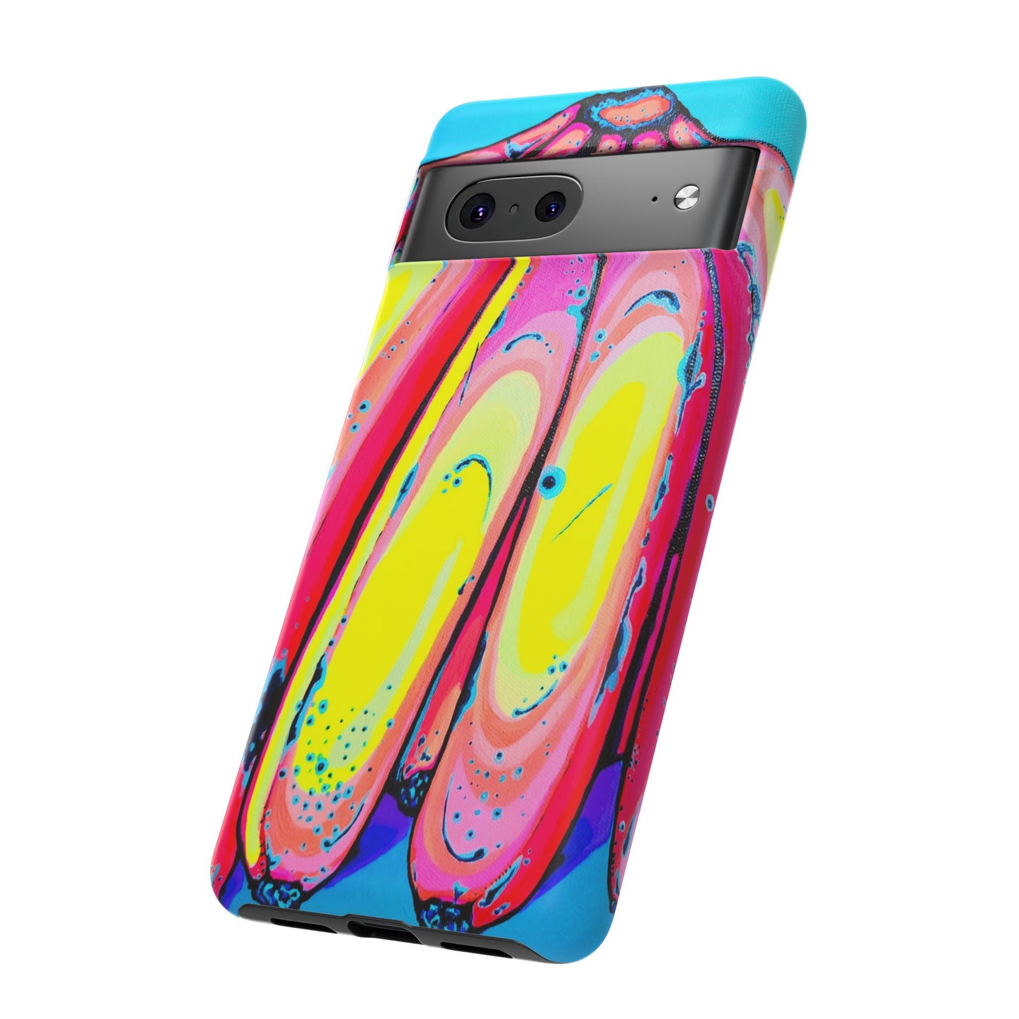 Neon Fat Bananas Tough Phone Case