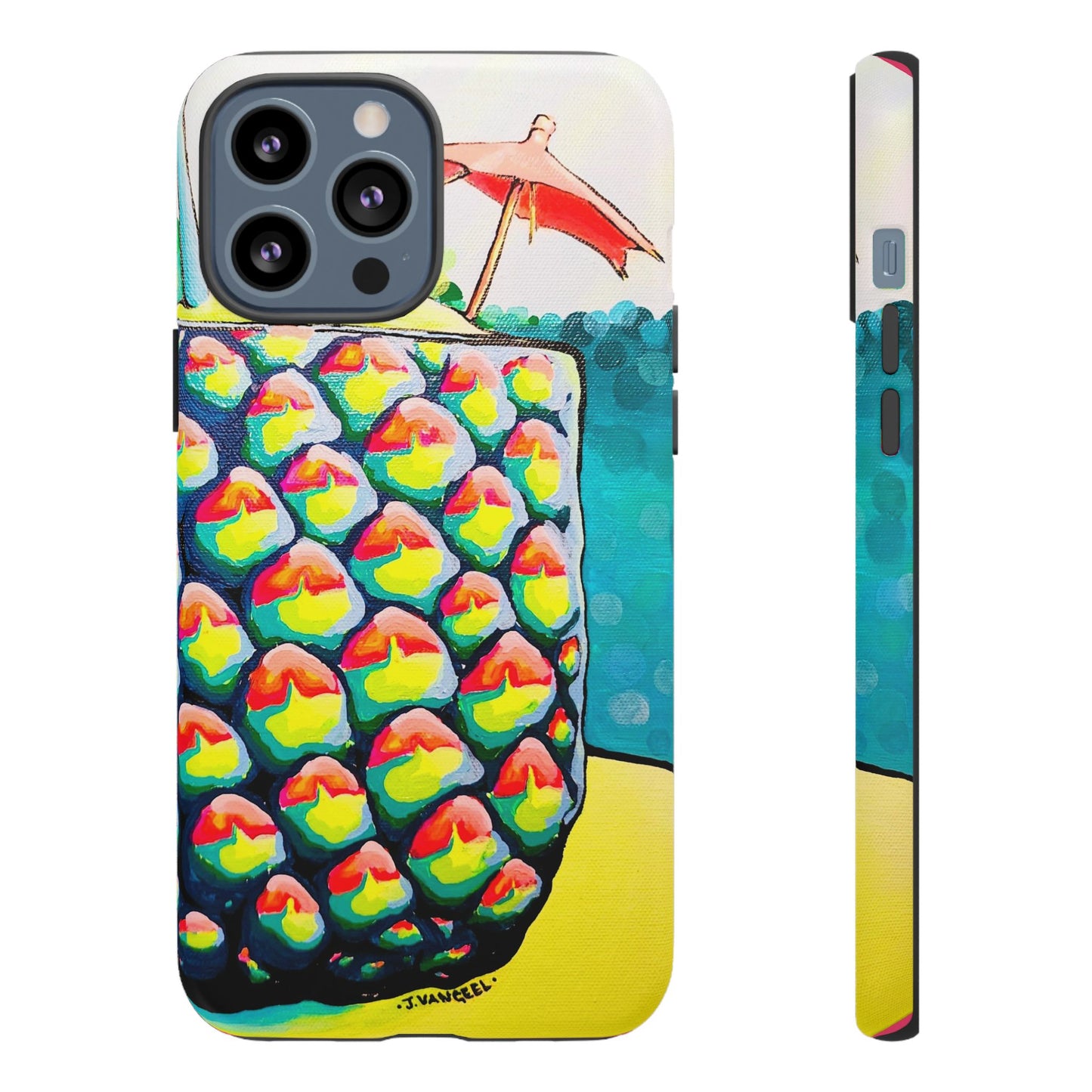 Neon Piña Colada Tough Phone Case