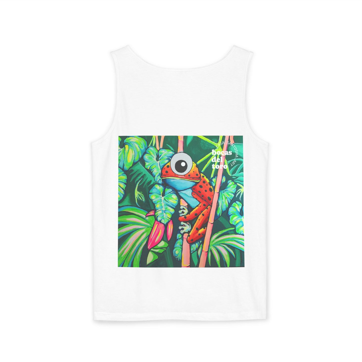 Unisex Cyclops Red Frog Tank Top - Perfect for Summer Vibes