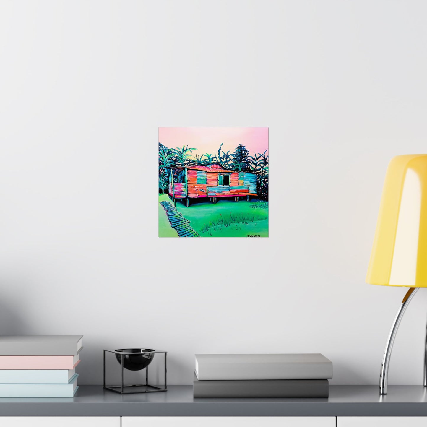 Luis Russell House Bocas Giclée Art Poster