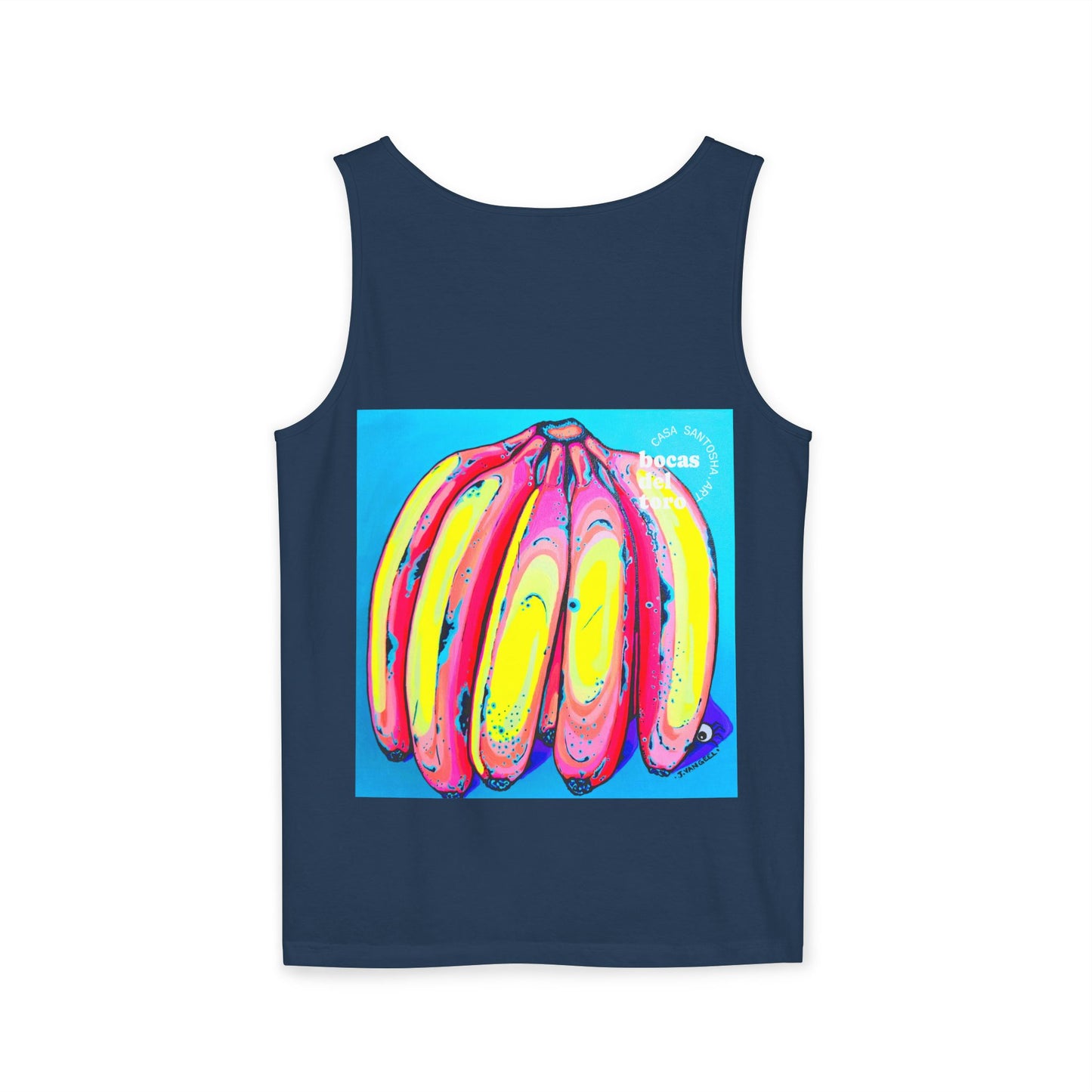 Unisex Neon Fat Bananas Tank Top - Perfect for Summer Vibes