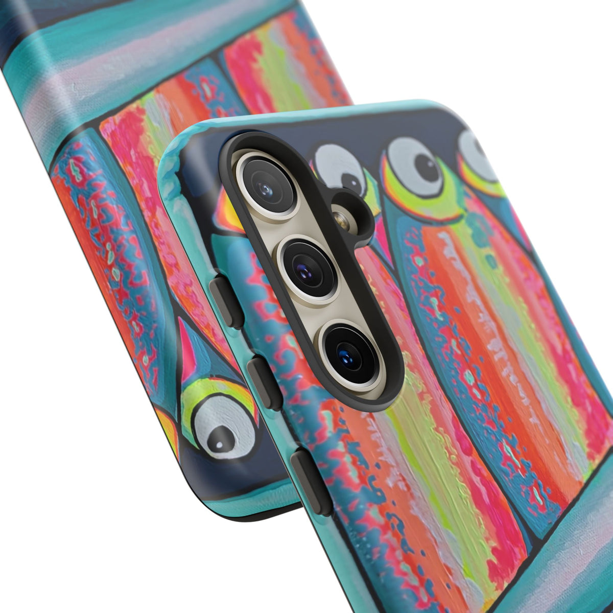 Neon Sardines Tough Phone Case