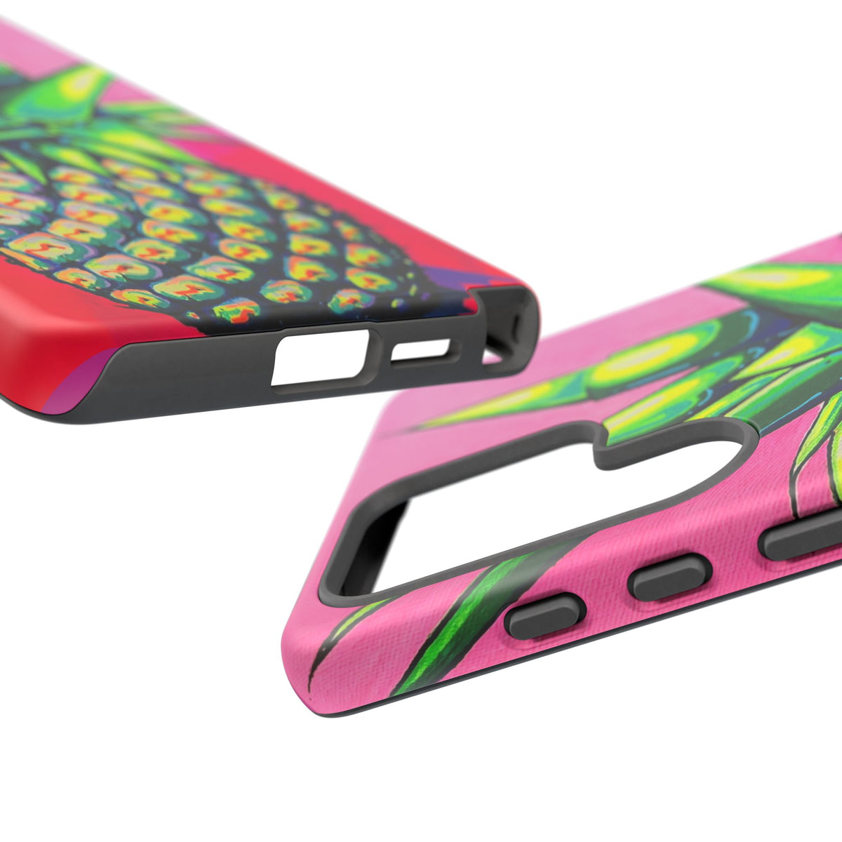 Neon Pineapple Tough Phone Case
