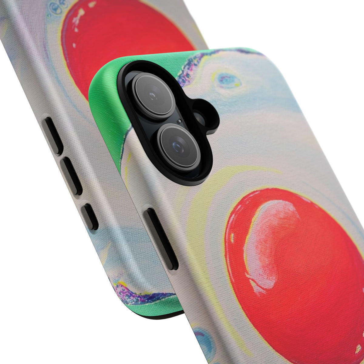 Neon Fried Egg Tough Phone Case