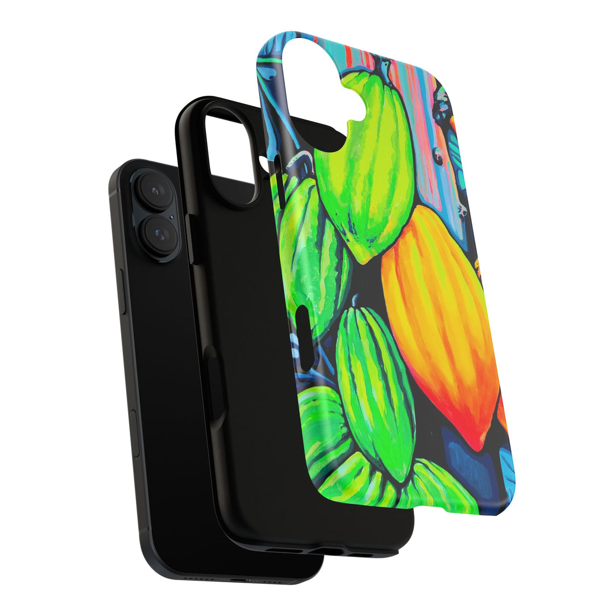 Coque de téléphone robuste Cacao Néon