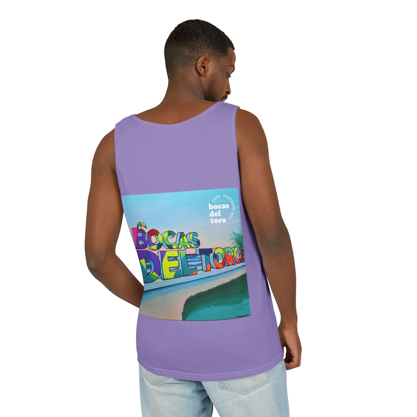 Unisex Bocas Del Toro Sign Tank Top - Perfect for Summer Vibes