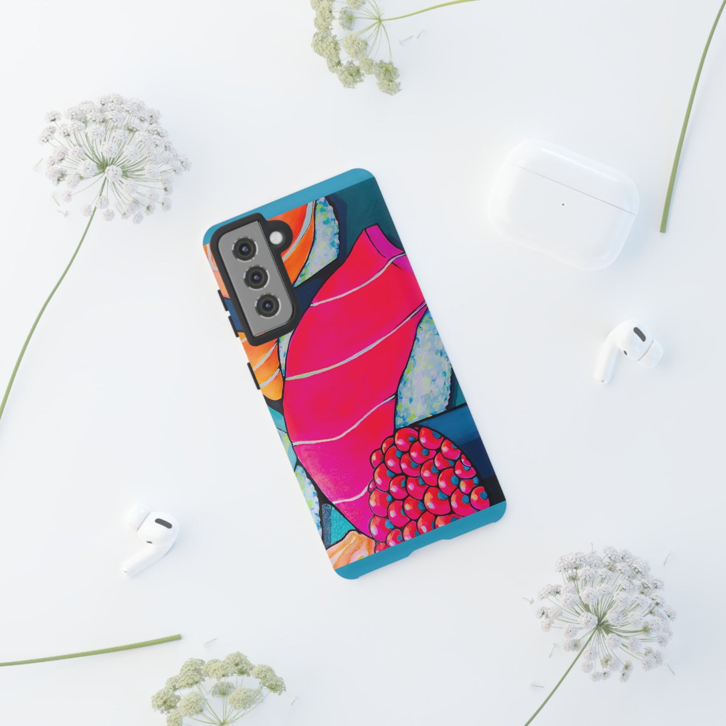 Coque de téléphone résistante Néon Sushi