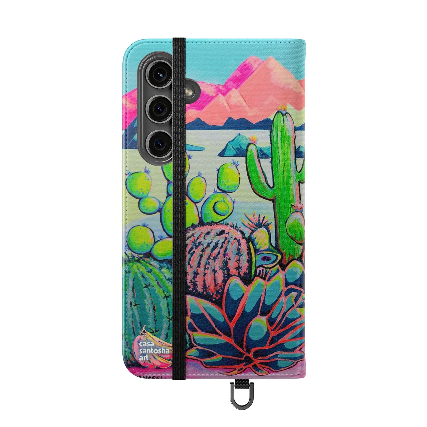 Cyclops Camel Flip Phone Case – Wallet Cover with Card Slots