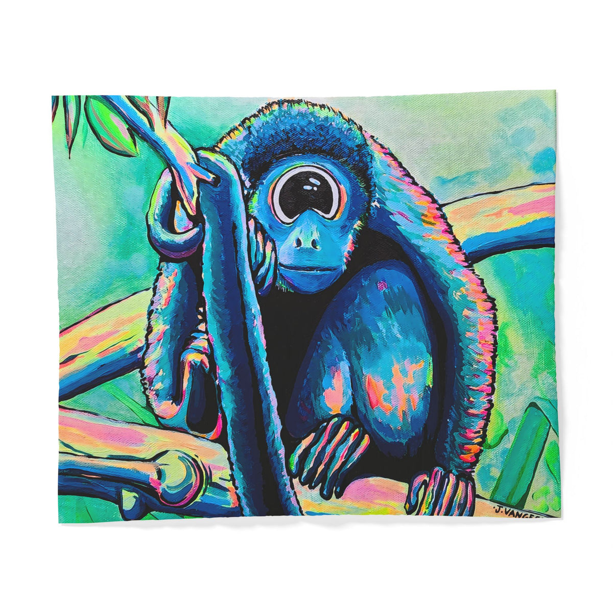 Cyclops Monkey Duvet Cover