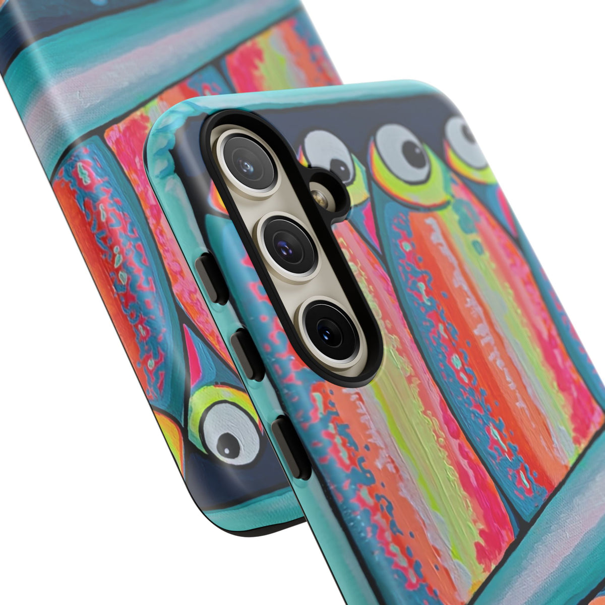 Neon Sardines Tough Phone Case