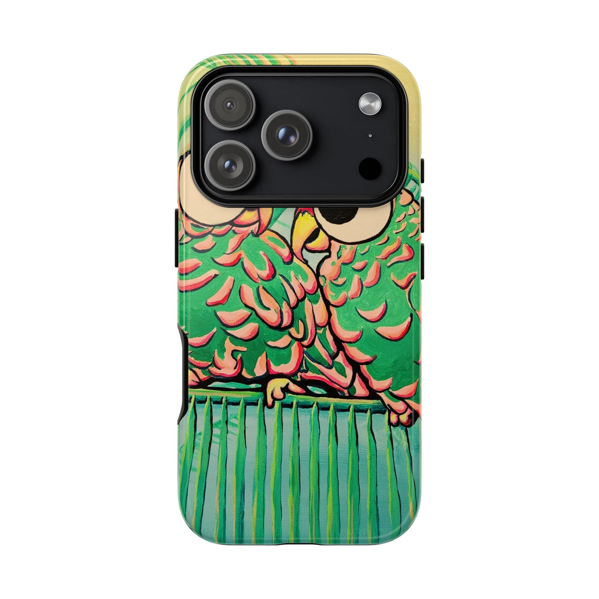 Chatty Cyclops Parrots Tough Phone Case