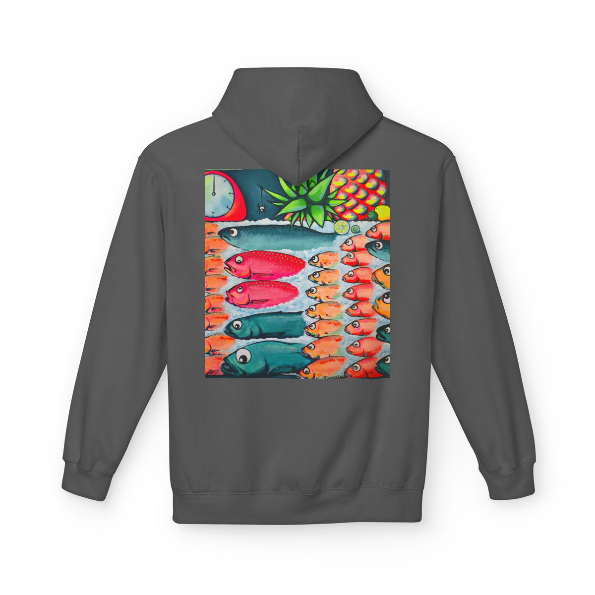 Unisex Neon Cabo Fish Market Soft Hoodie