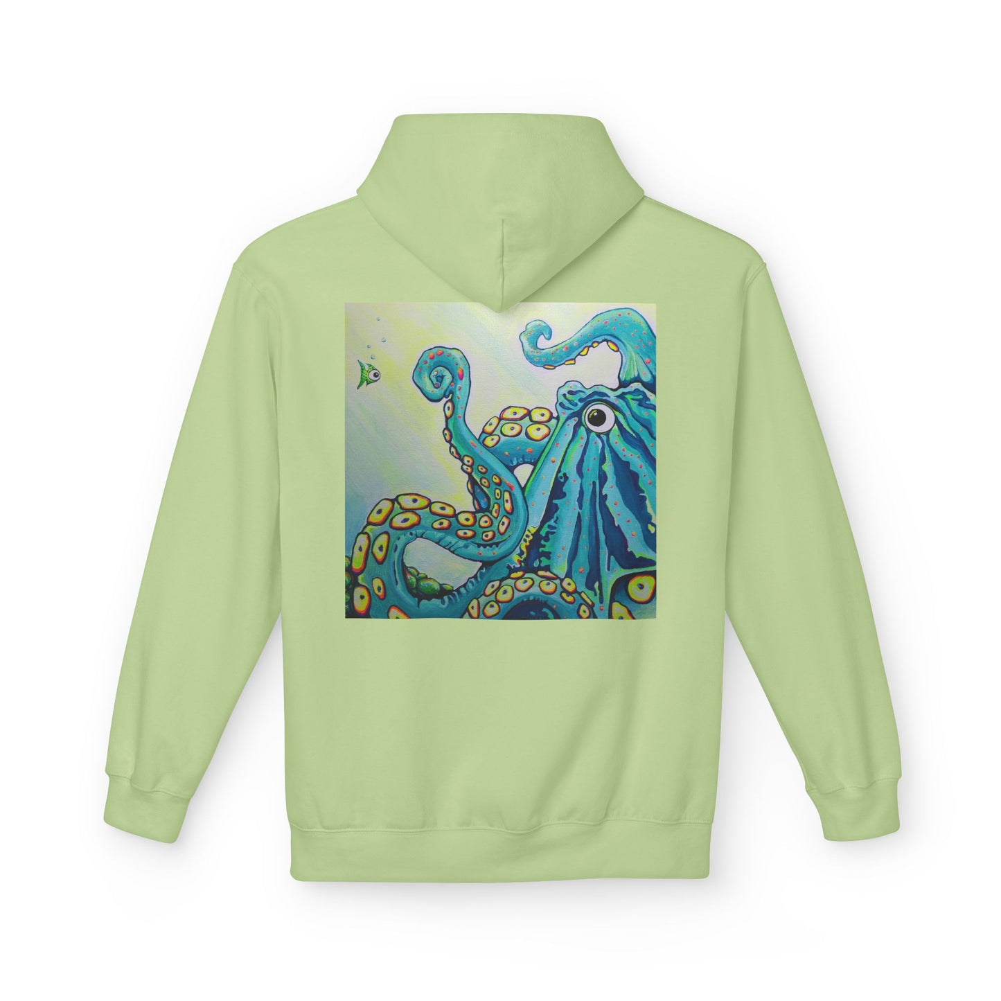Unisex Cyclops Octopus Soft Hoodie