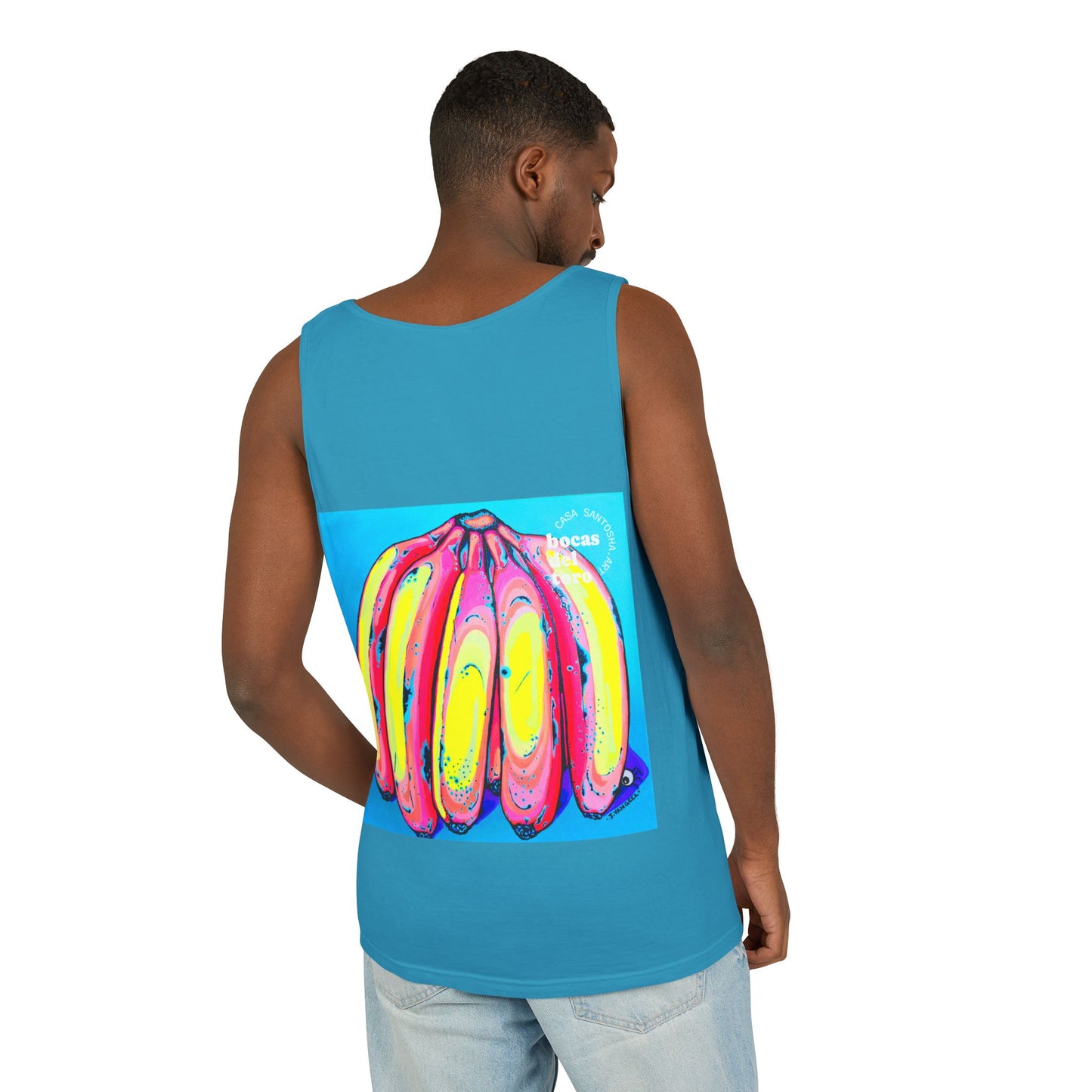 Unisex Neon Fat Bananas Tank Top - Perfect for Summer Vibes