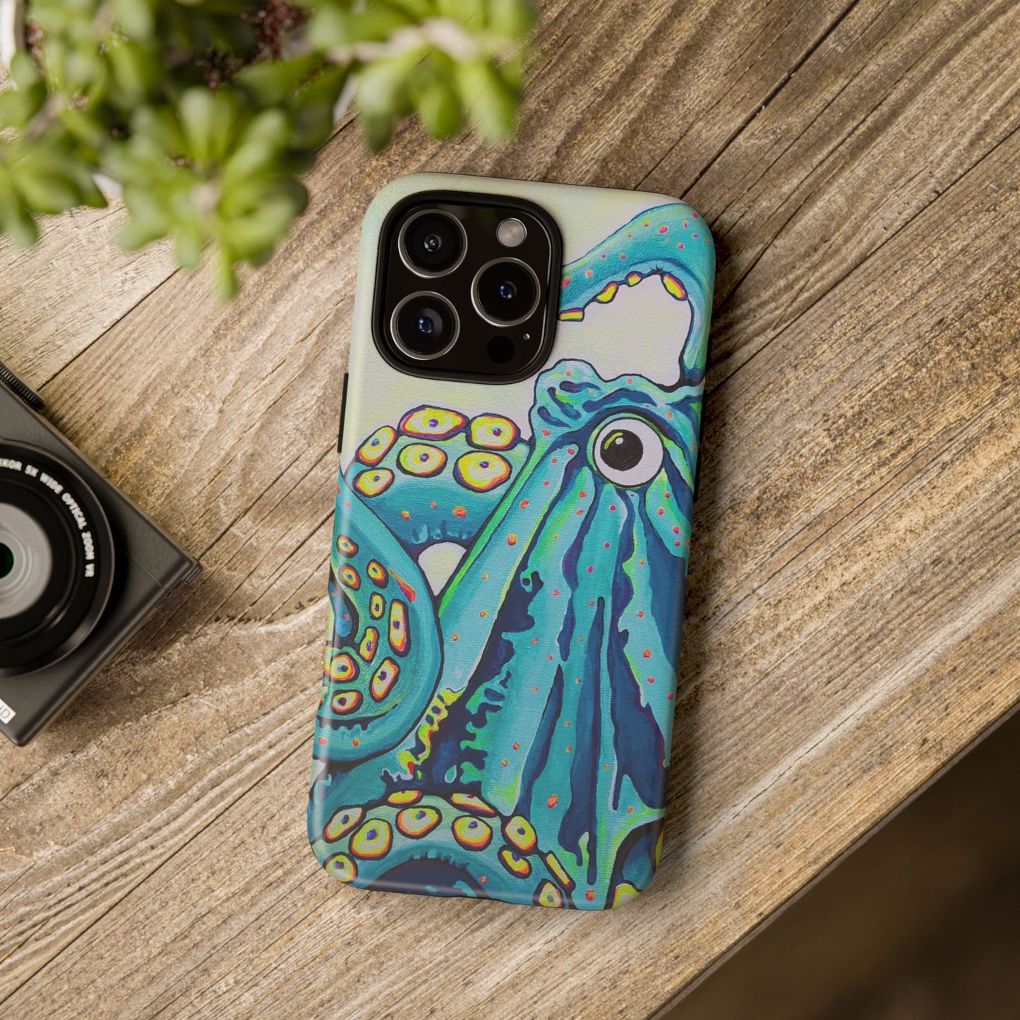 Cyclops Octopus Tough Phone Case
