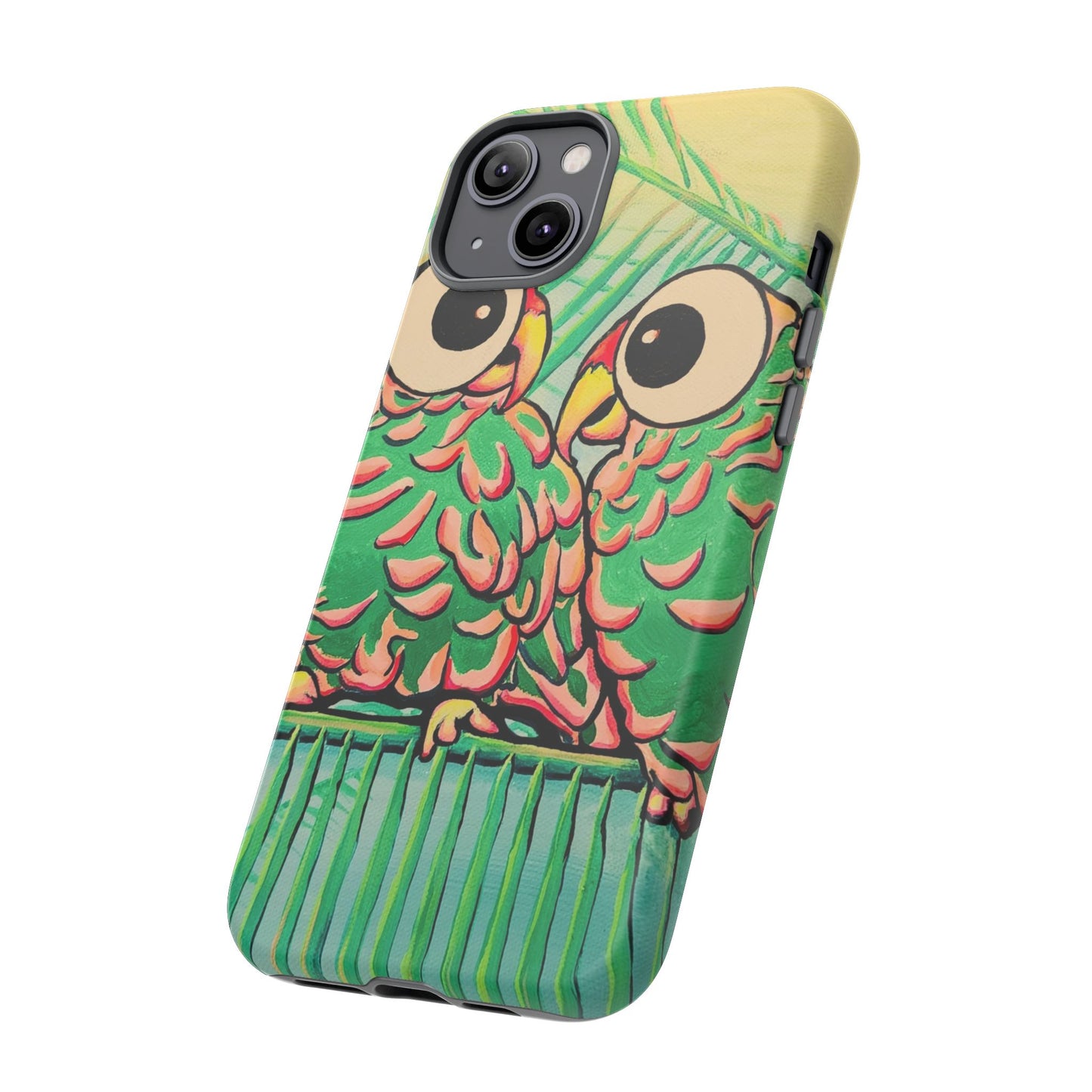 Chatty Cyclops Parrots Tough Phone Case