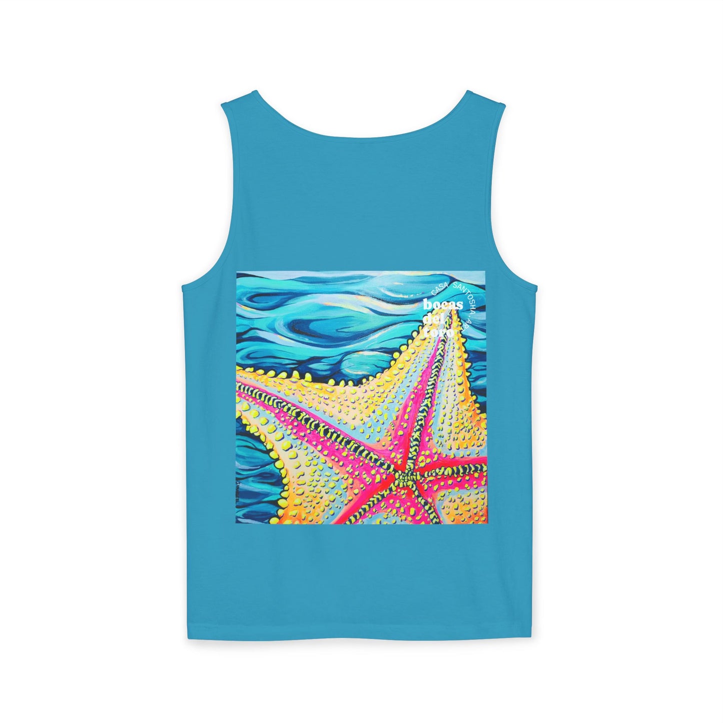 Unisex Starfish Beach Bocas Tank Top - Perfect for Summer Vibes