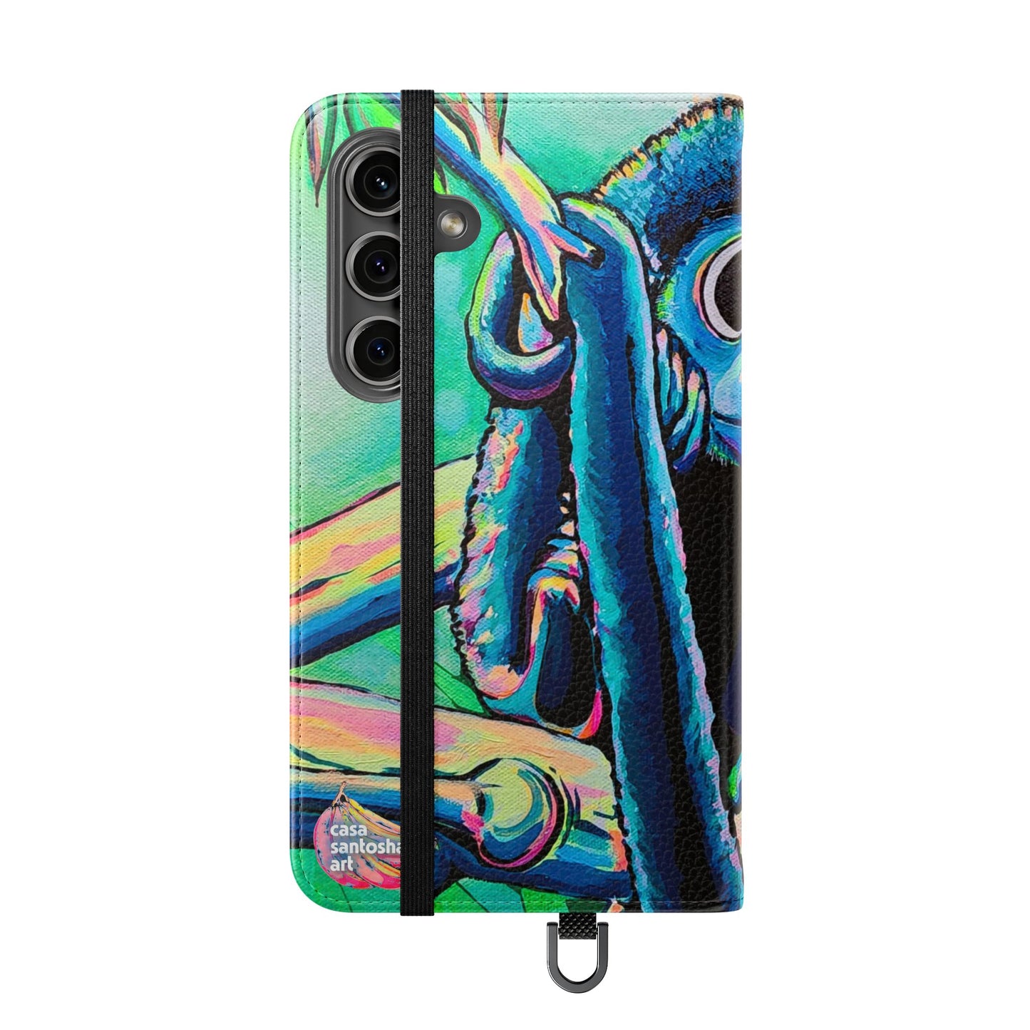 Cyclops Monkey Flip Phone Case – Wallet Cover with Card Slots