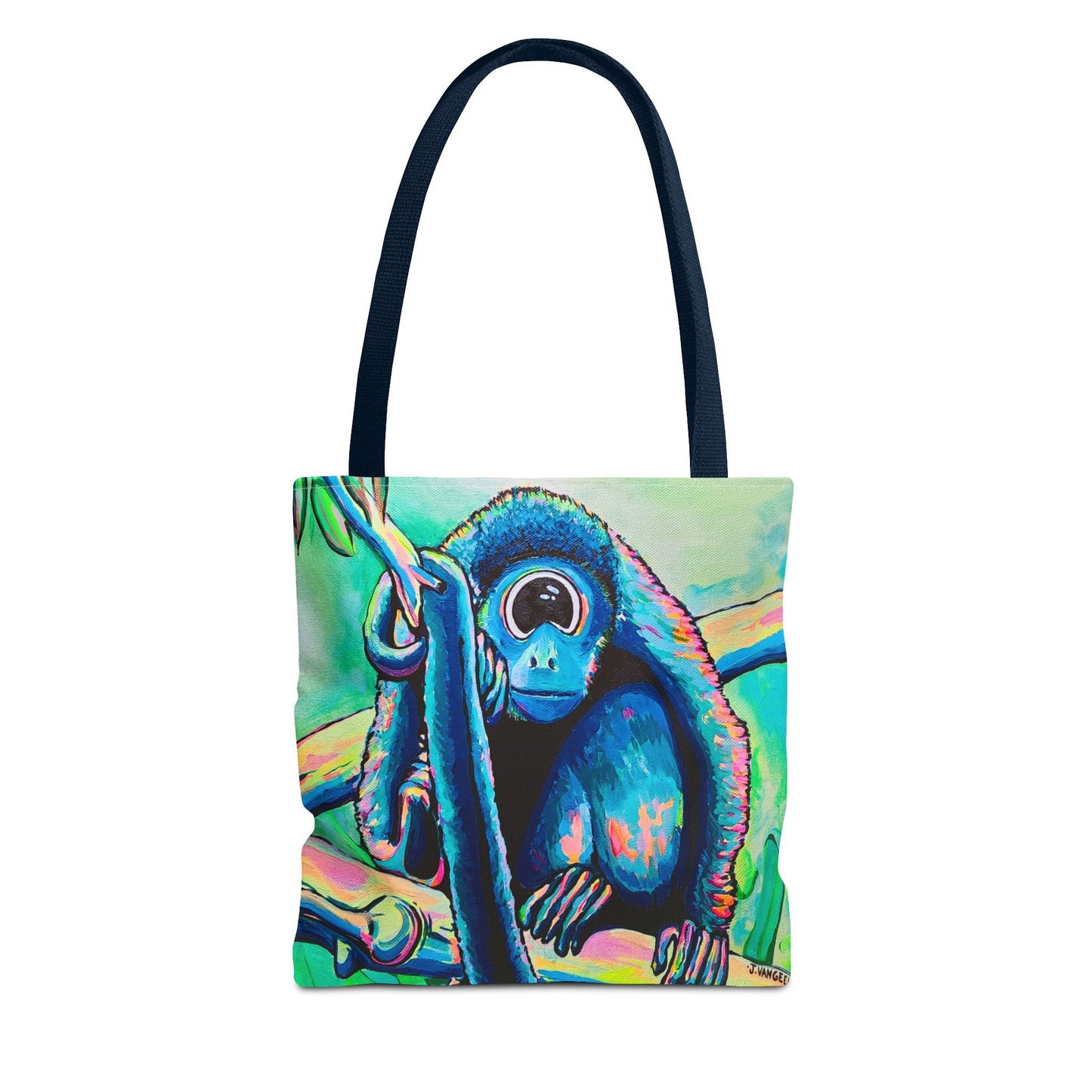 Premium Cyclops Monkey Tote Bag, Original Artist Design, Reusable Shopping Tote, Eco-Friendly
