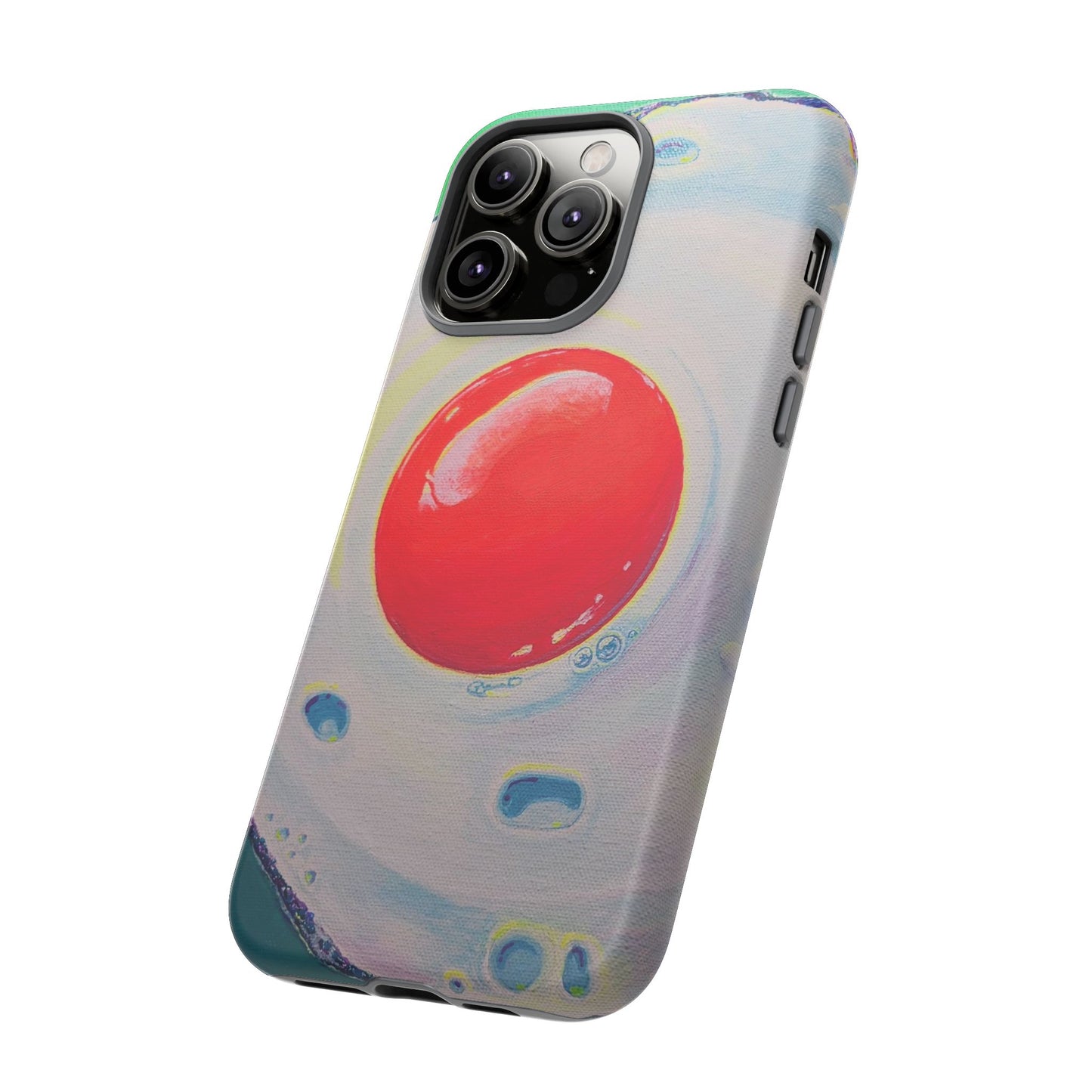 Neon Fried Egg Tough Phone Case