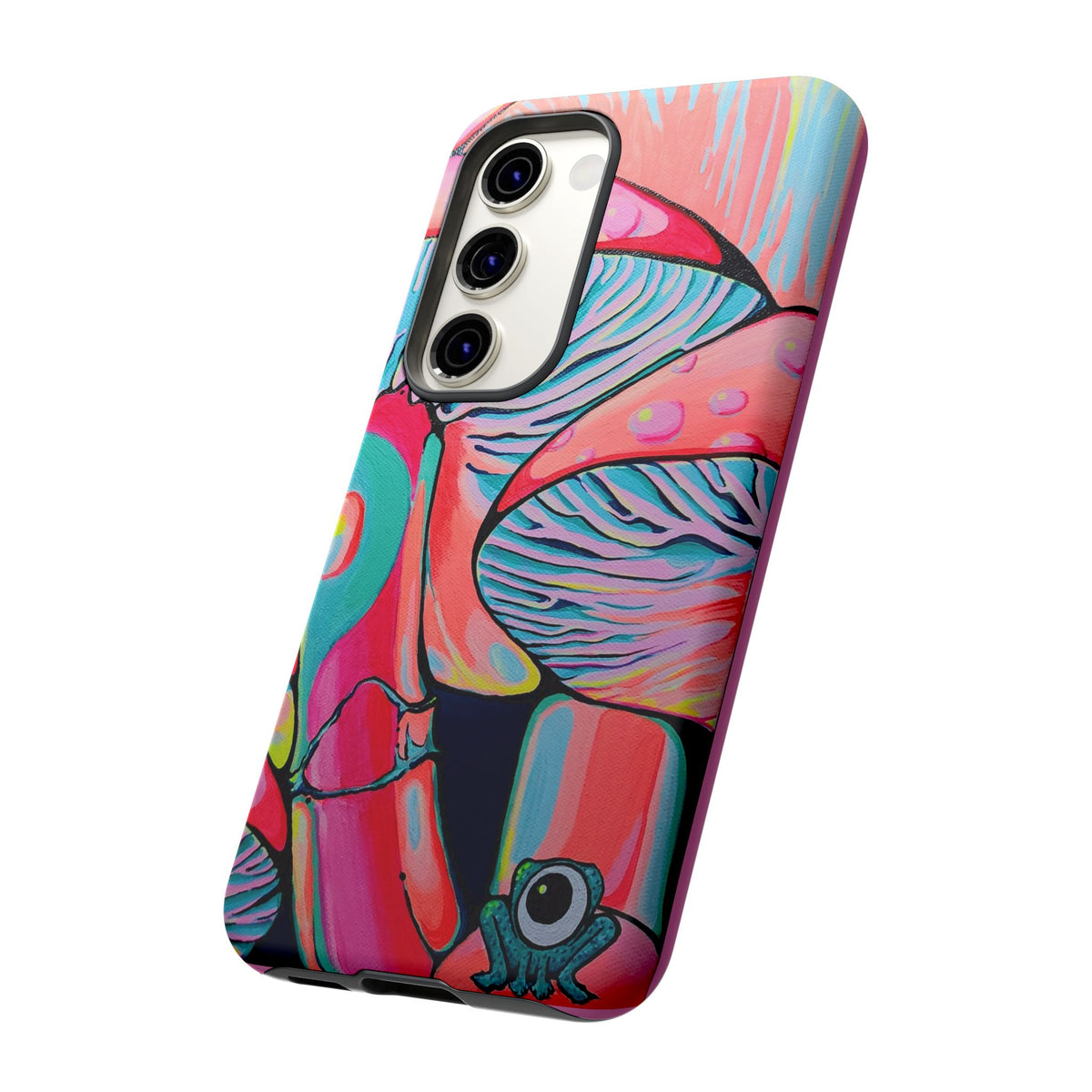 Coque de téléphone résistante Trippy Mushrooms