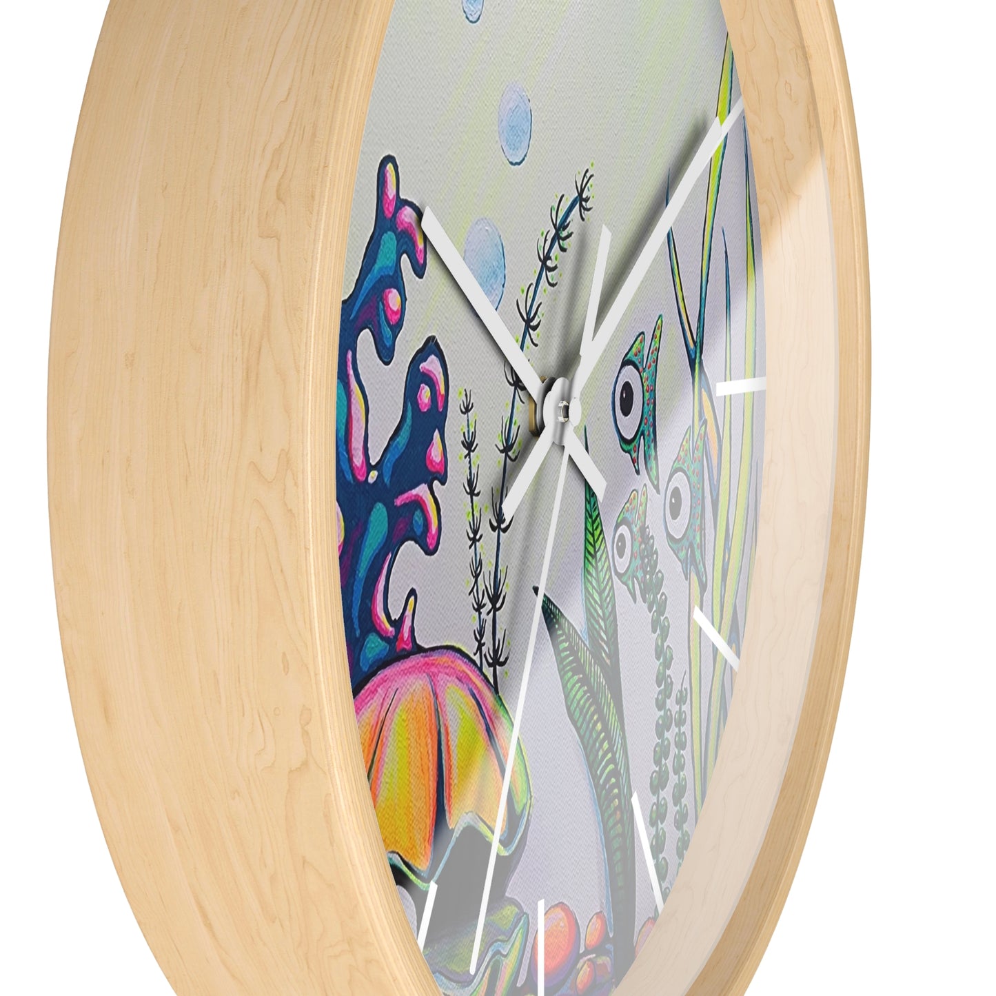 Cyclops Clam Pop Art Wall Clock