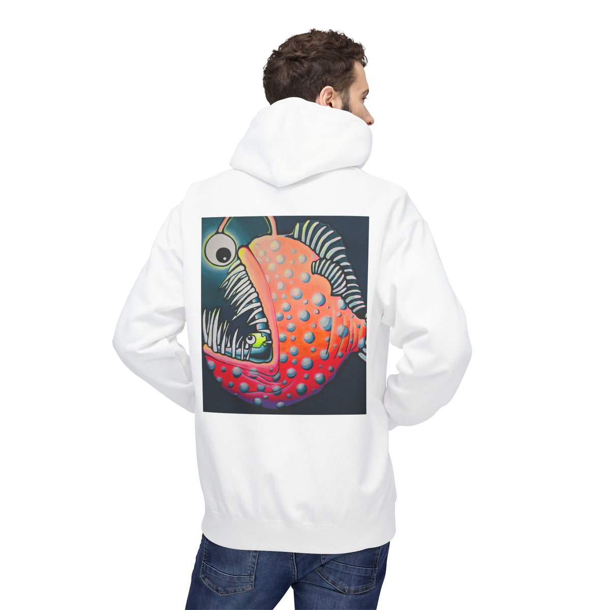 Unisex Cyclops Anglerfish Soft Hoodie
