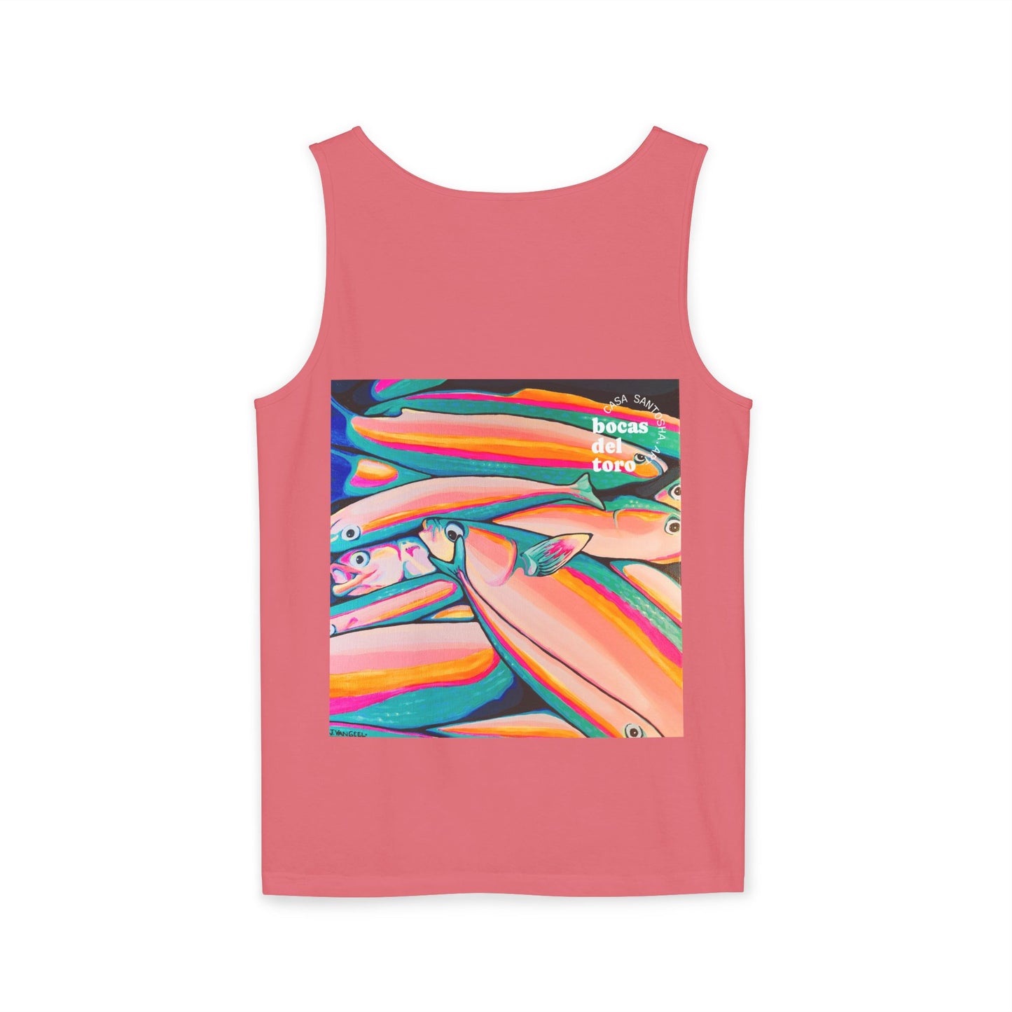 Unisex Neon Fish Tank Top - Perfect for Summer Vibes