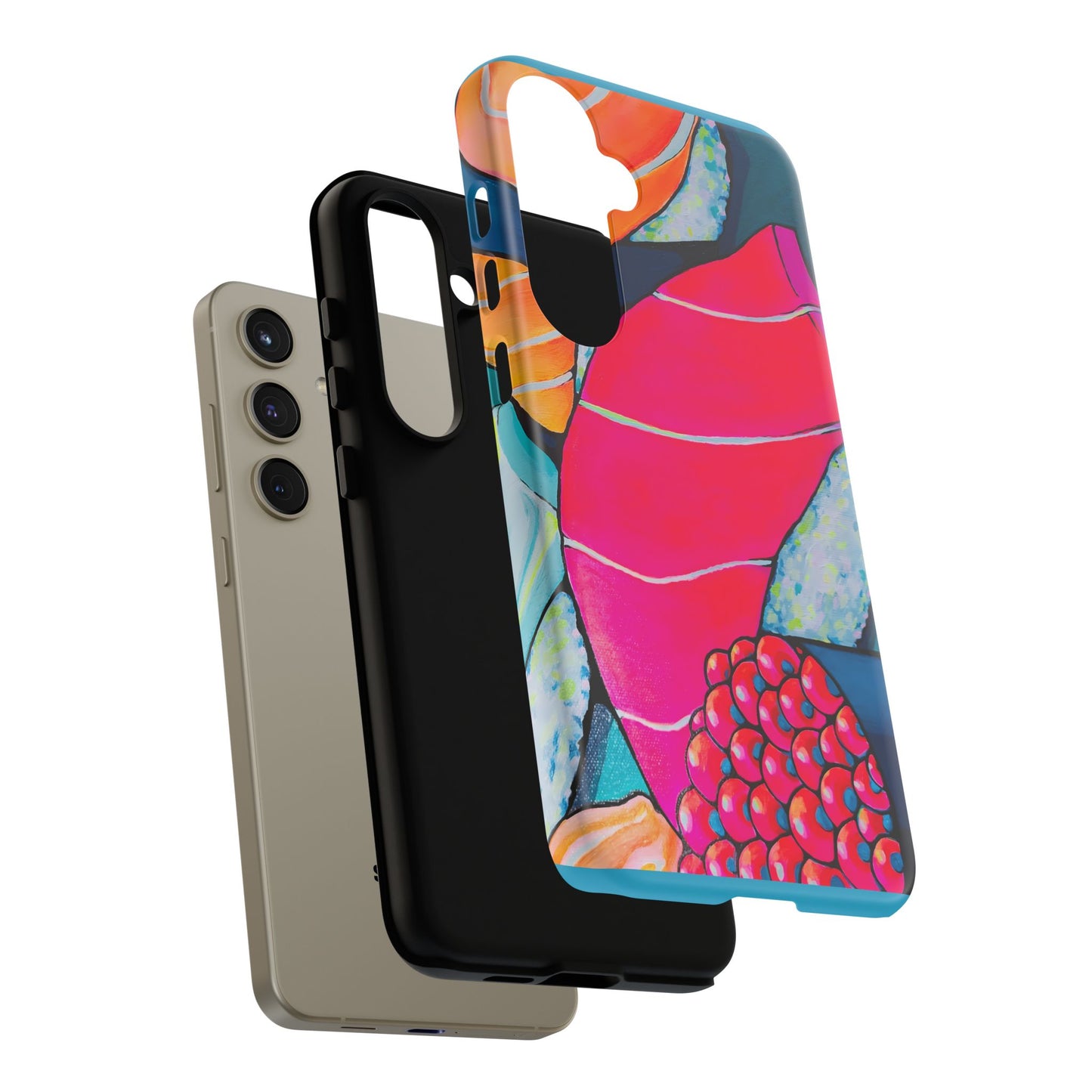 Coque de téléphone résistante Néon Sushi