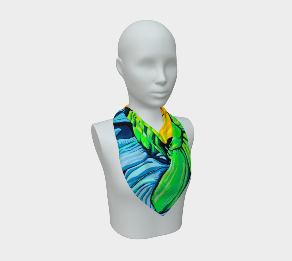 Neon Cacao Scarf