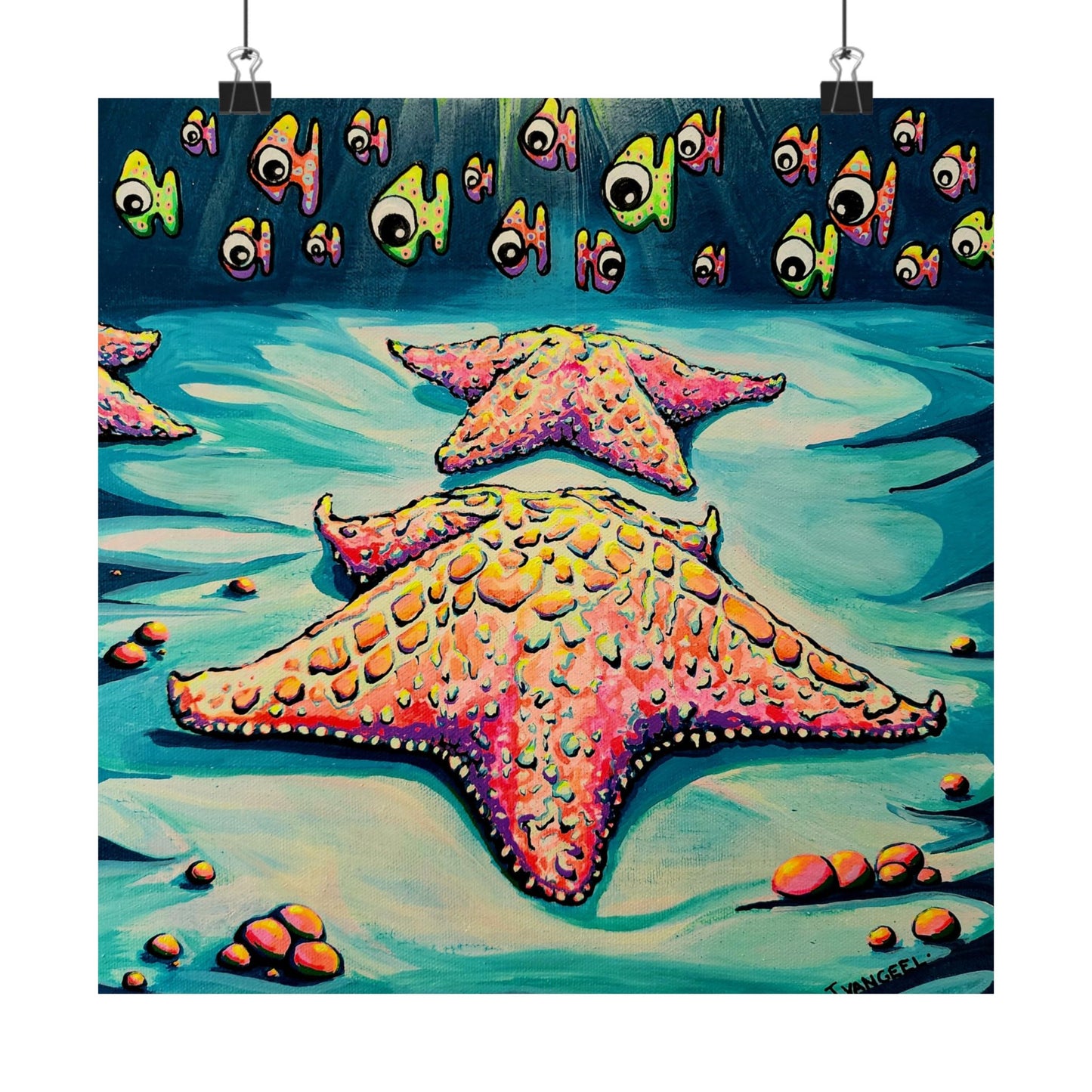 Cyclops Starfish Giclée Art Poster