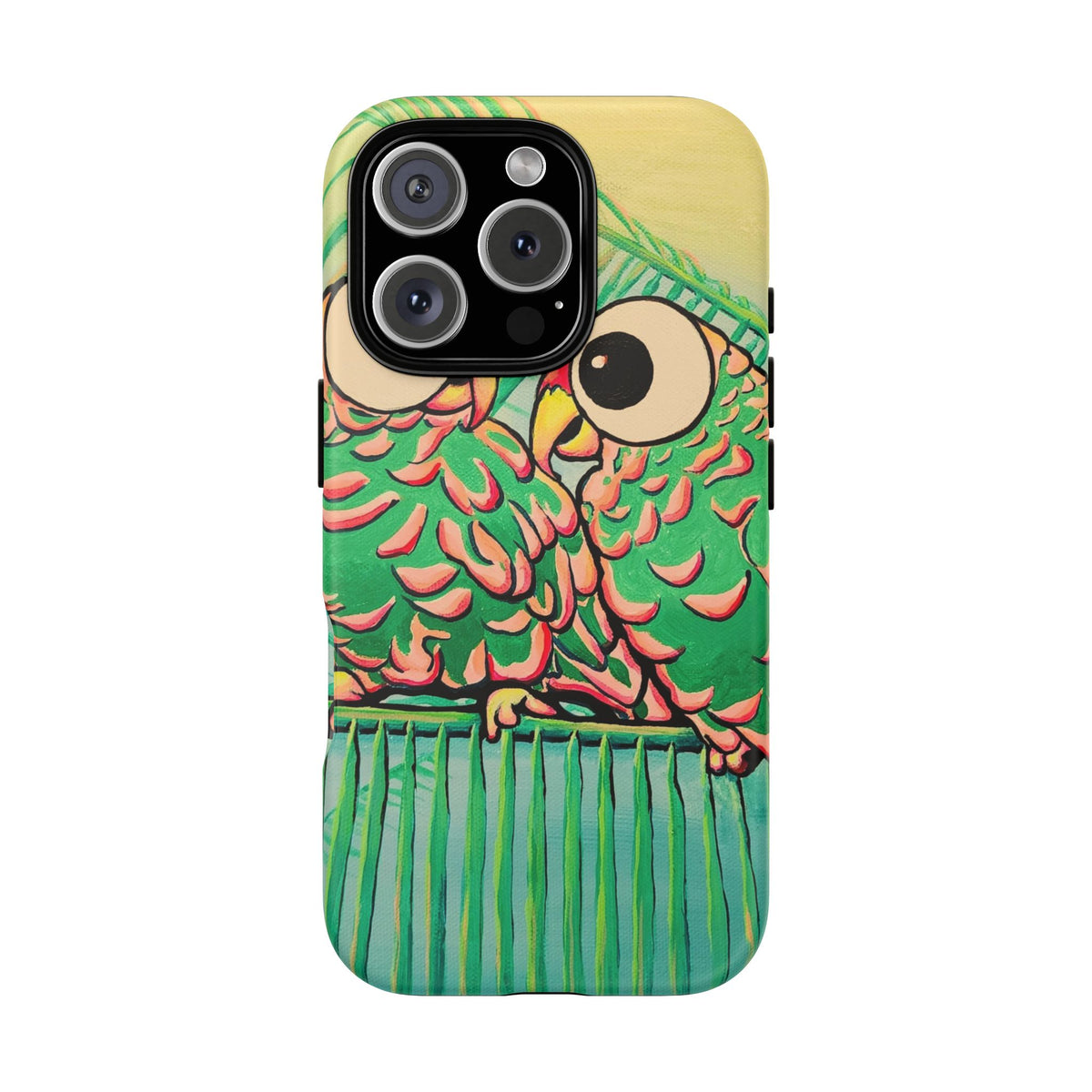 Chatty Cyclops Parrots Tough Phone Case