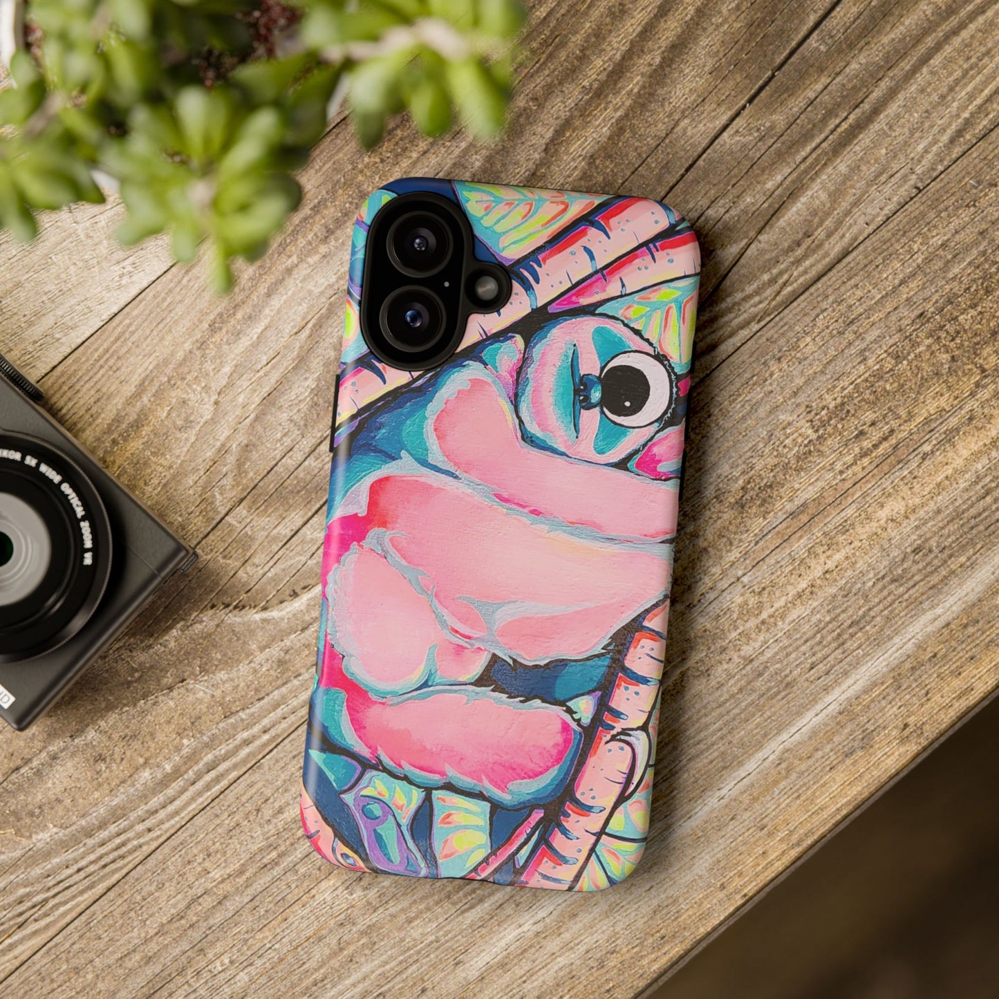 Cyclops Sloth Tough Phone Case