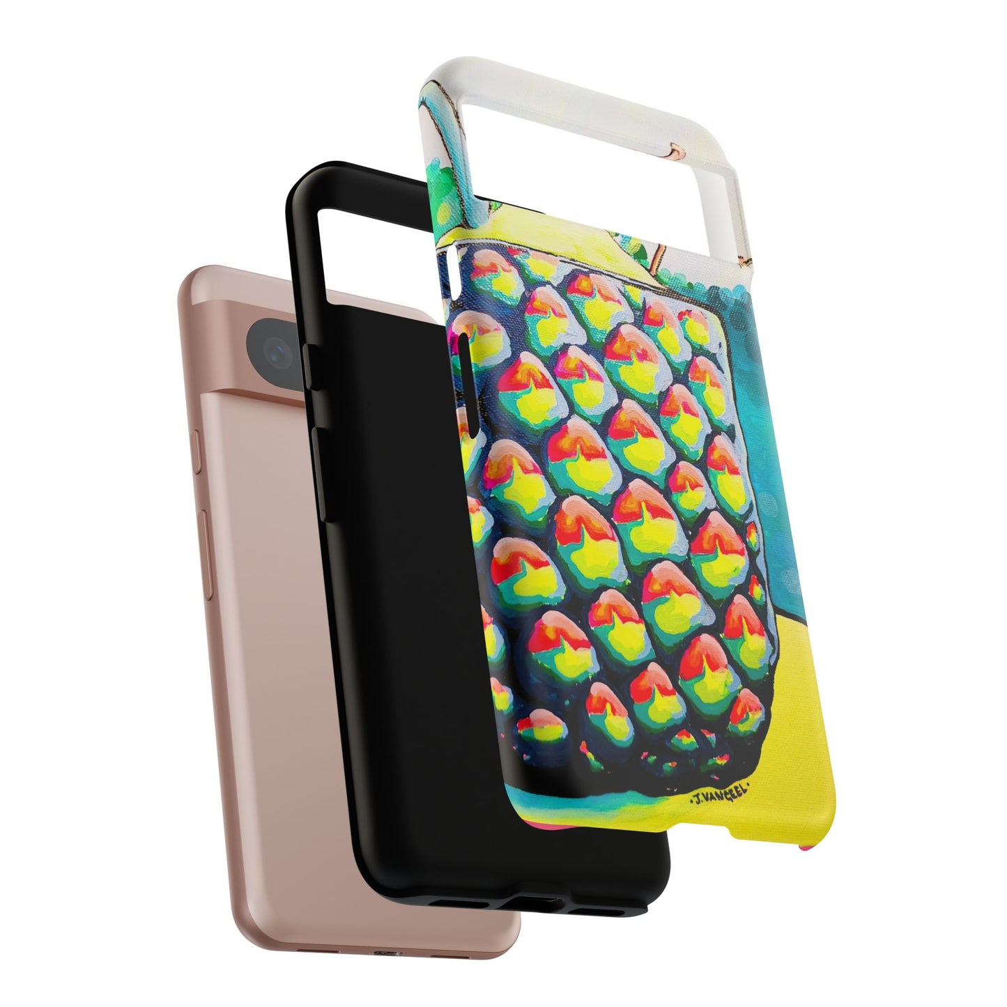 Neon Piña Colada Tough Phone Case