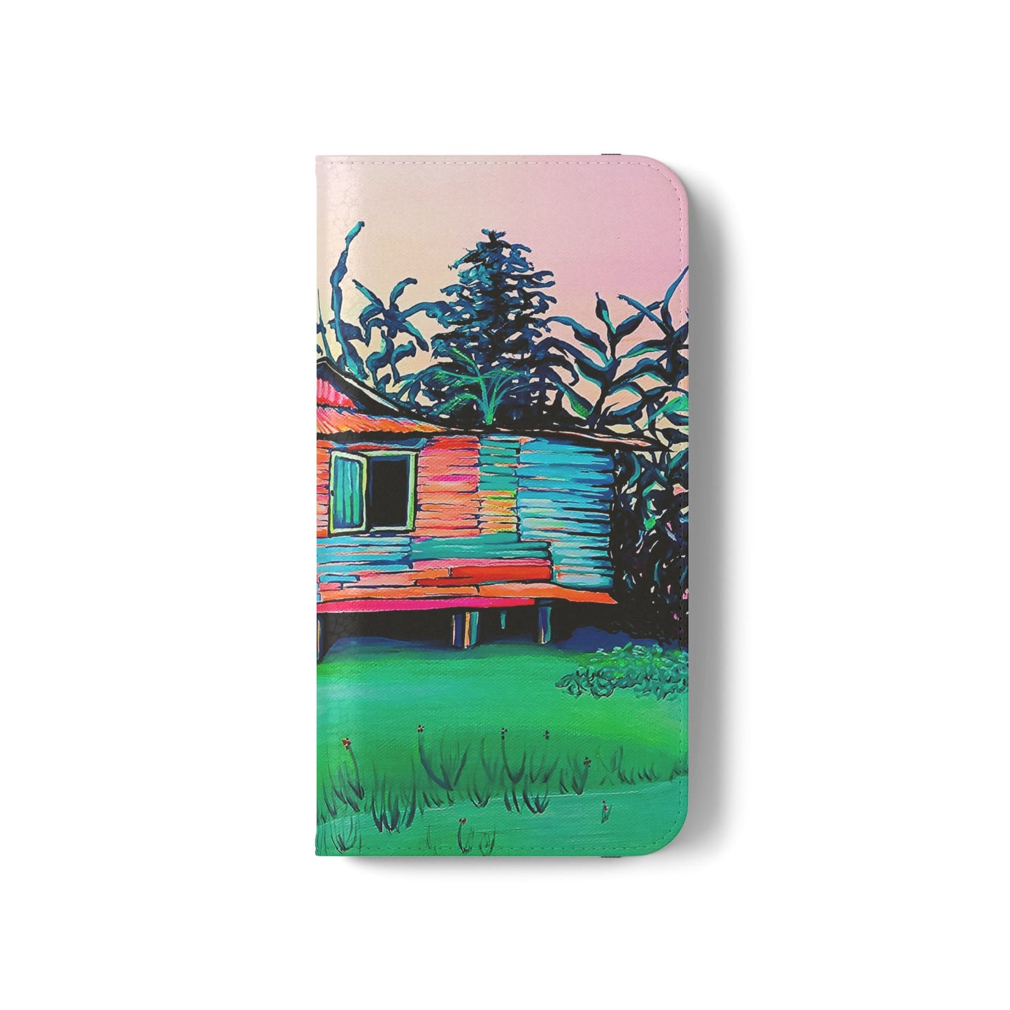 Luis Russell House Bocas Flip Phone Case – Wallet Cover with Card Slots