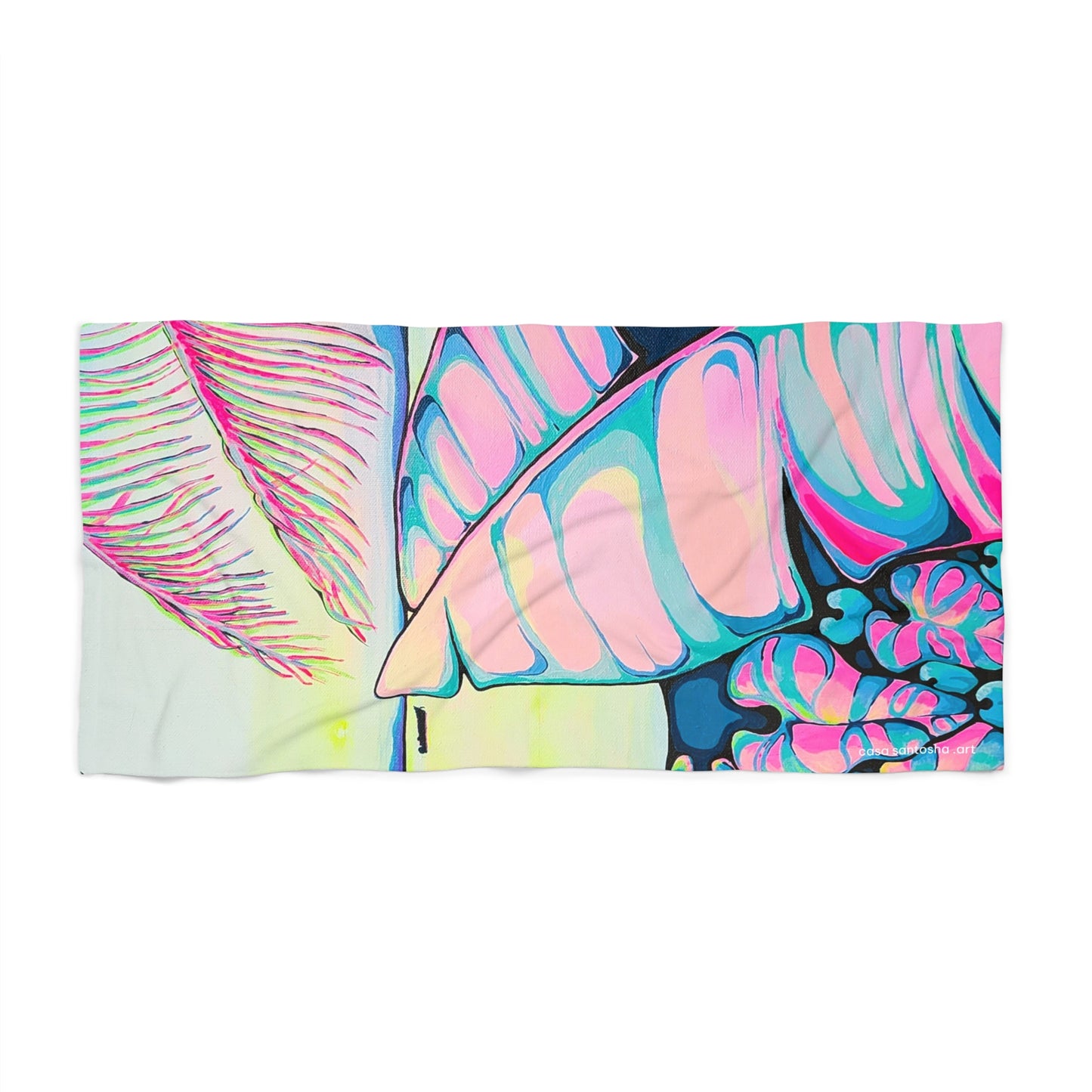 Serviette de plage Serenity Bocas pour les plaisirs de l'été et les essentiels de vacances