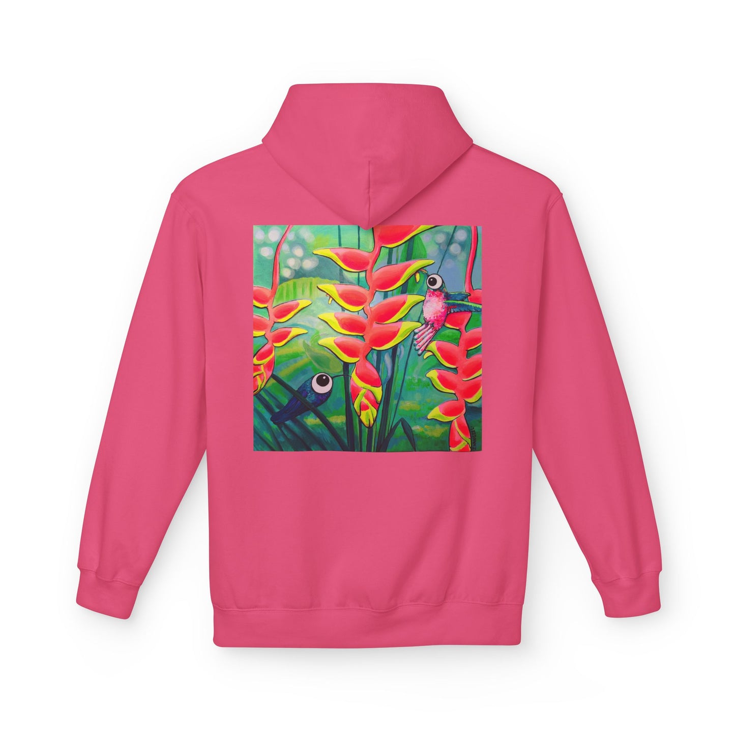 Unisex Cyclops Hummingbirds Soft Hoodie