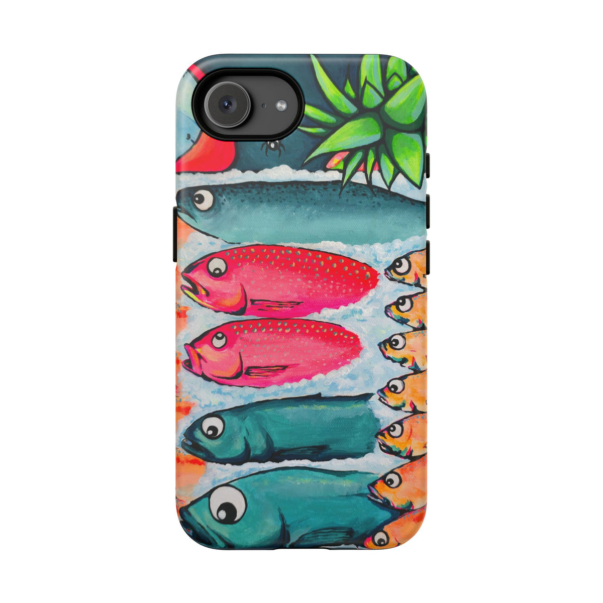 Neon Cabo Fish Market Tough Phone Case