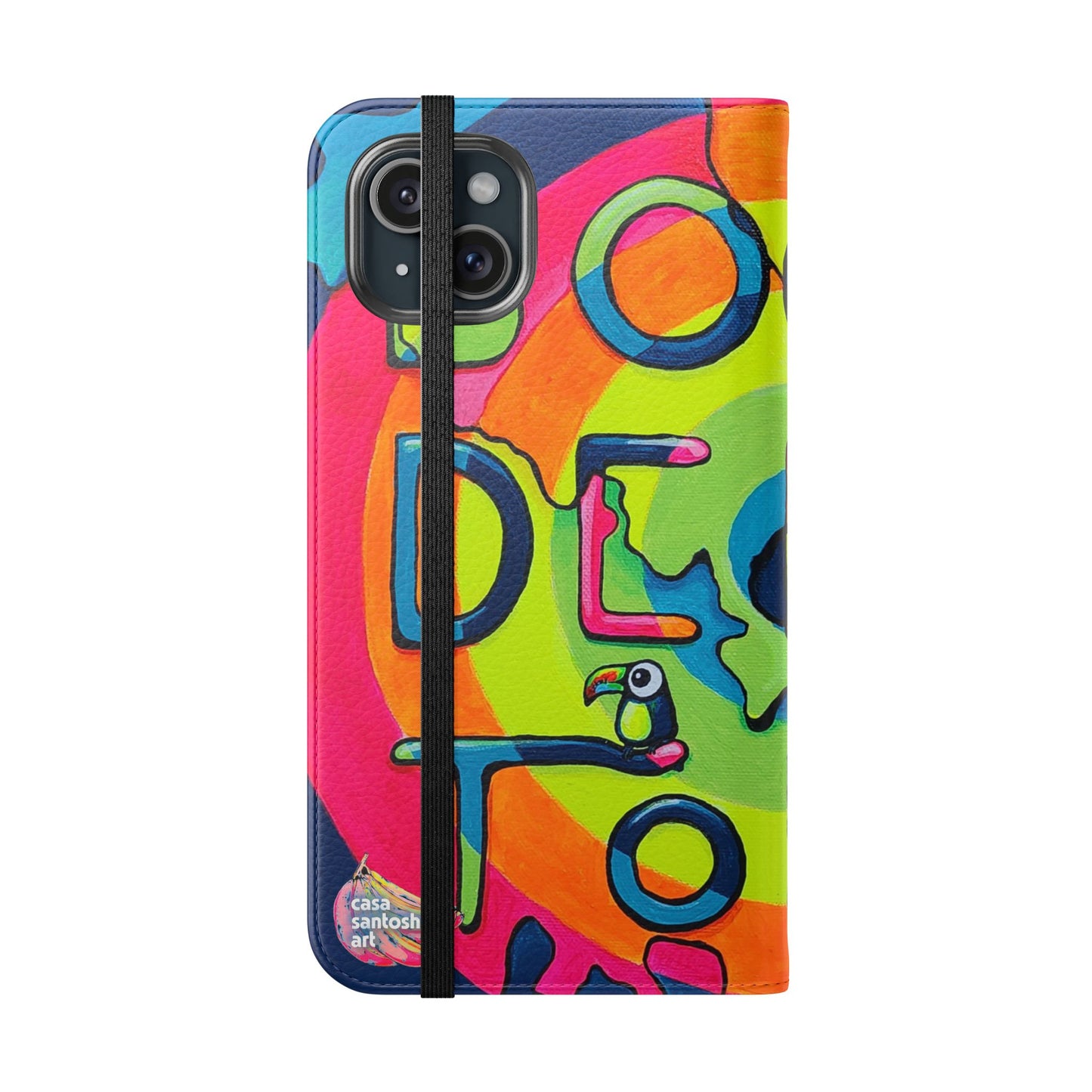 Bocas Del Toro Islands Flip Phone Case – Wallet Cover with Card Slots