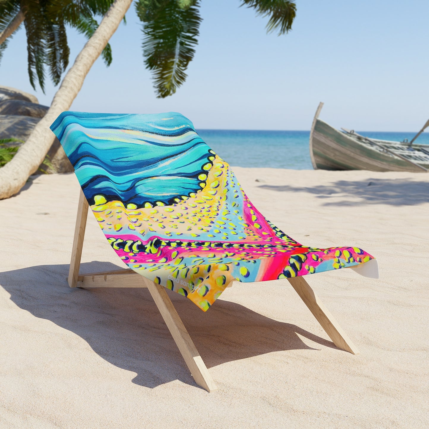 Starfish Beach Bocas Beach Towel for Summer Fun and Vacation Essentials