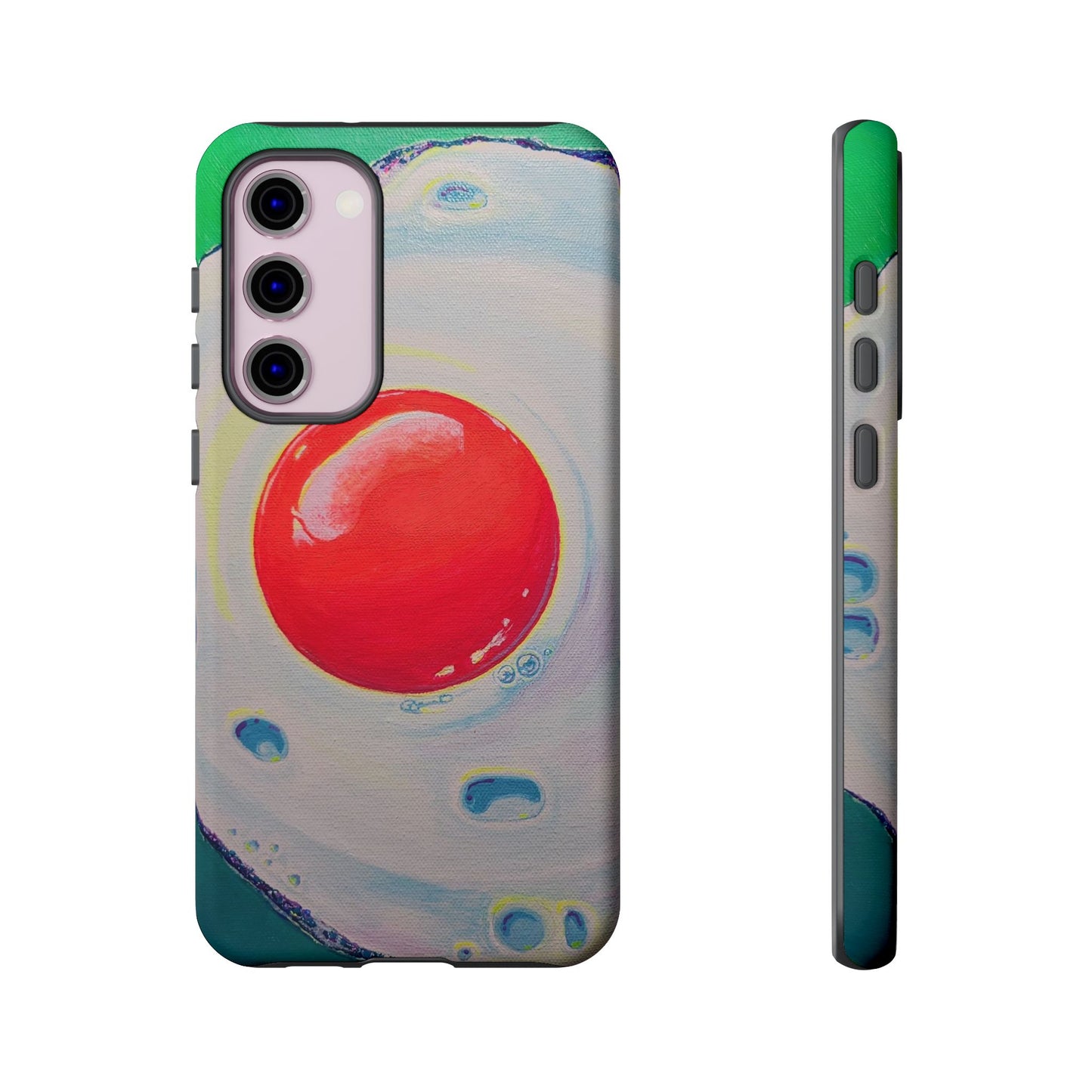 Neon Fried Egg Tough Phone Case