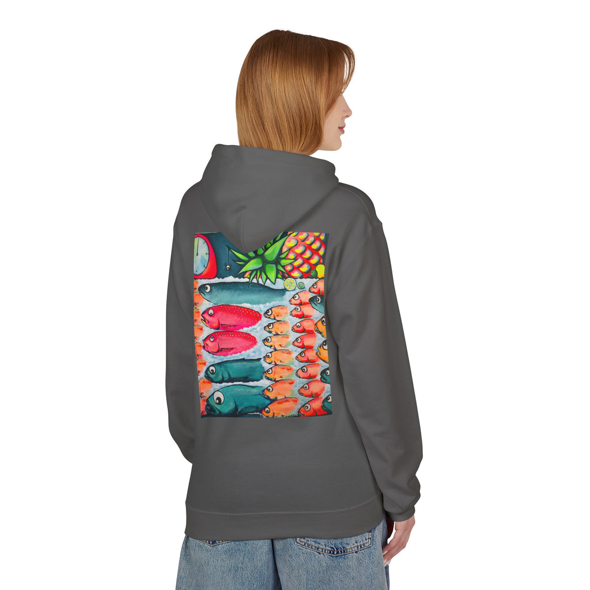 Unisex Neon Cabo Fish Market Soft Hoodie