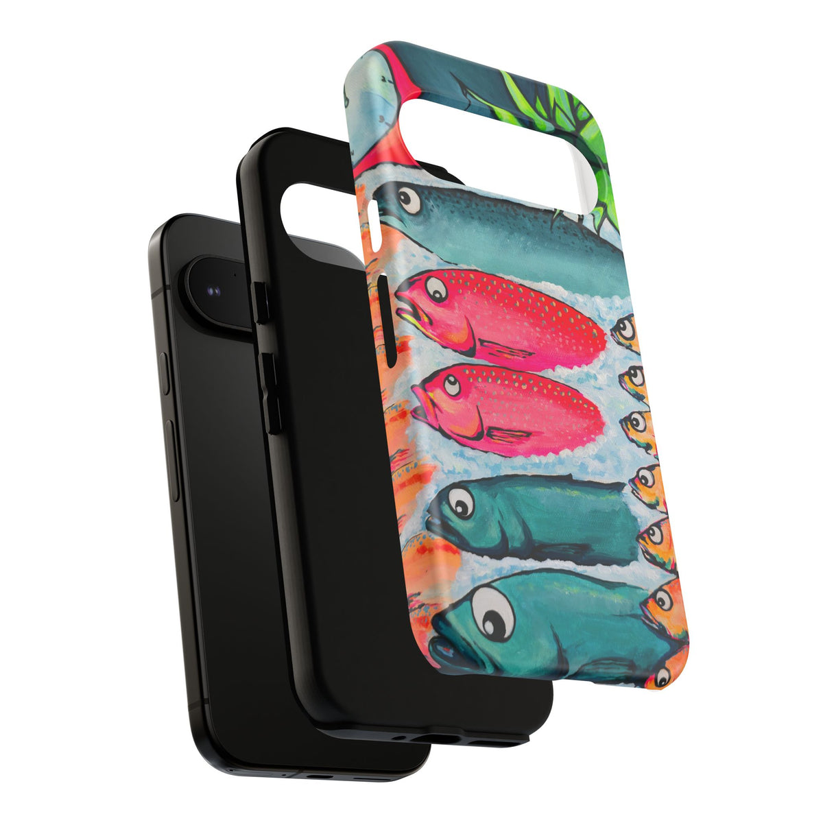 Neon Cabo Fish Market Tough Phone Case