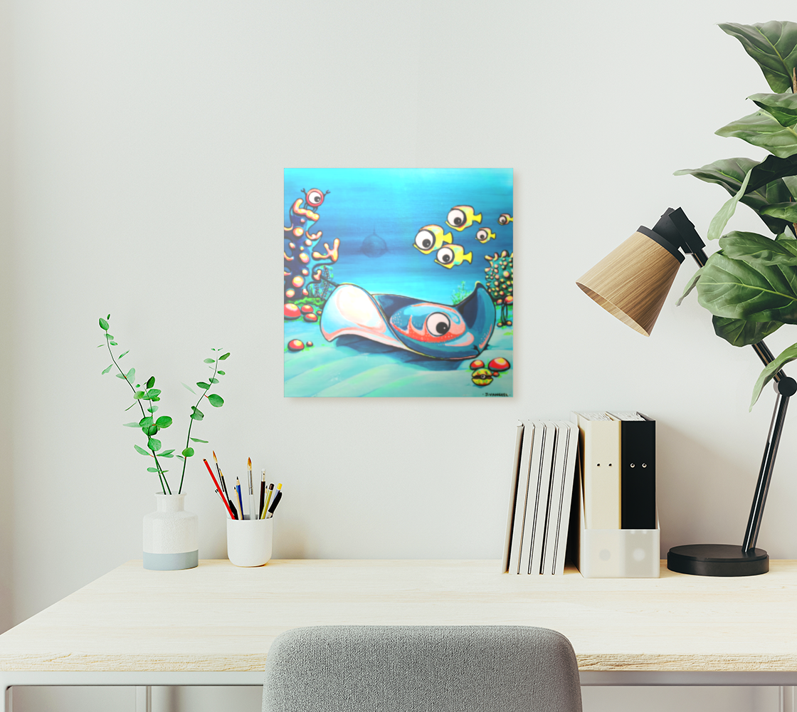 Cyclops Stingray Aluminum Wall Art